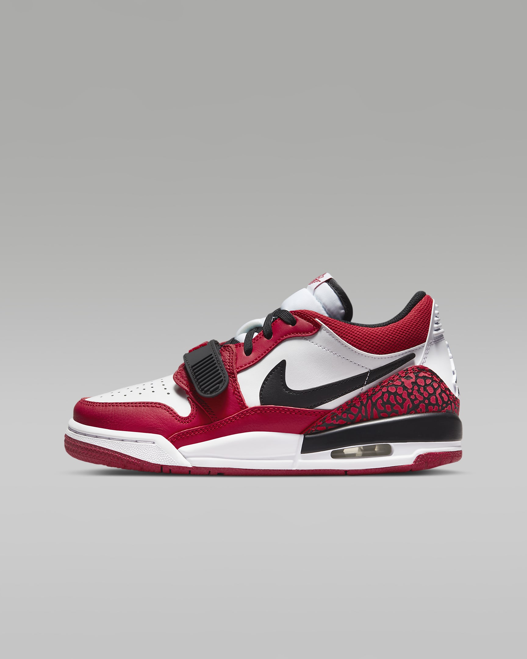 Air Jordan Legacy 312 Low sko til store barn - Hvit/Gym Red/Svart