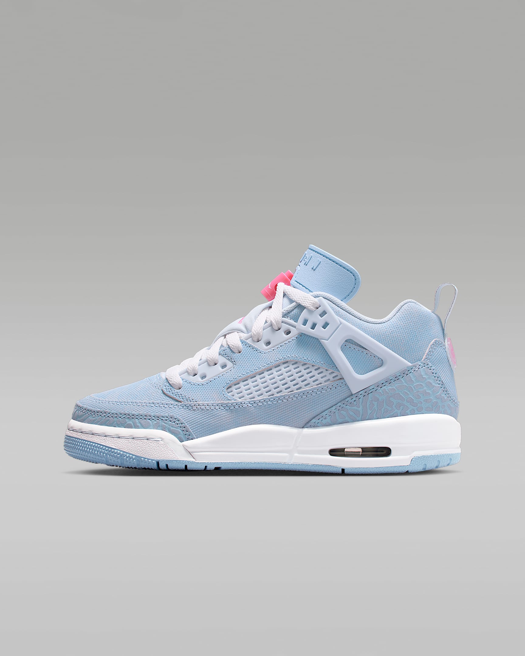 Jordan Spizike Low Older Kids' Shoes - Cobalt Bliss/Cobalt Bliss/White/Pink Glow