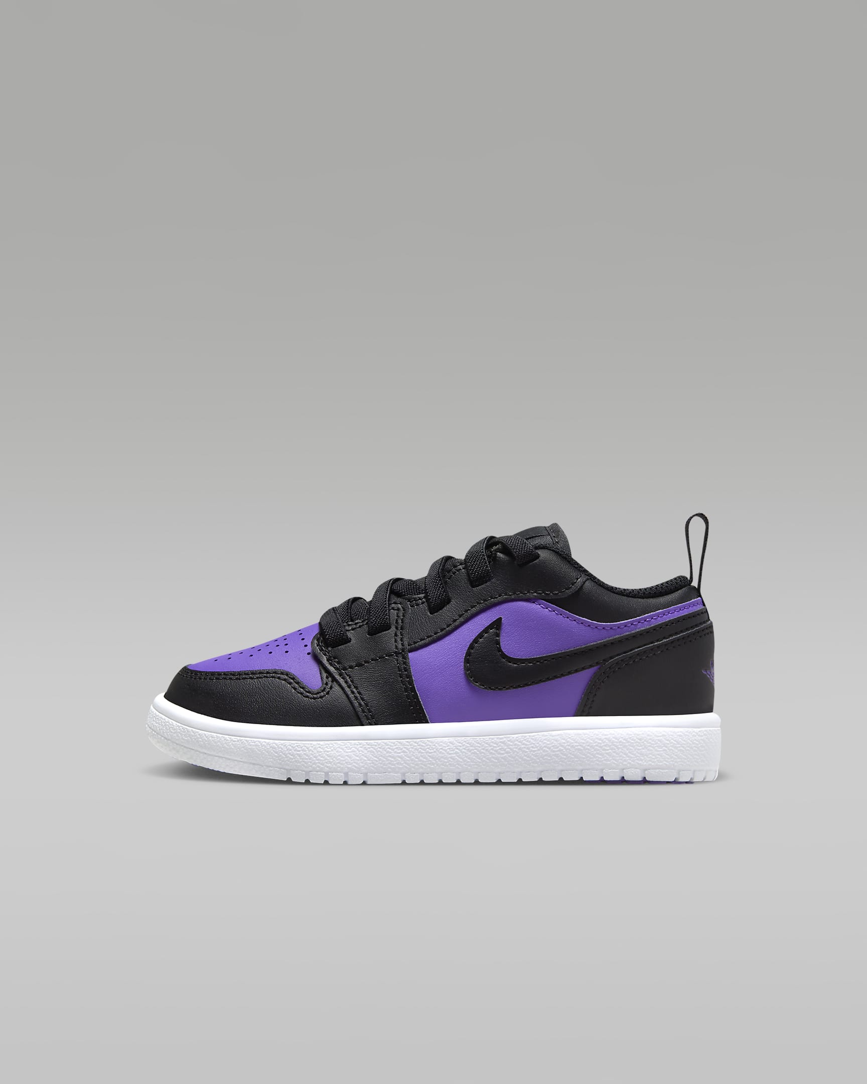 Jordan 1 Low Alt Younger Kids' Shoes - Purple Venom/White/Black