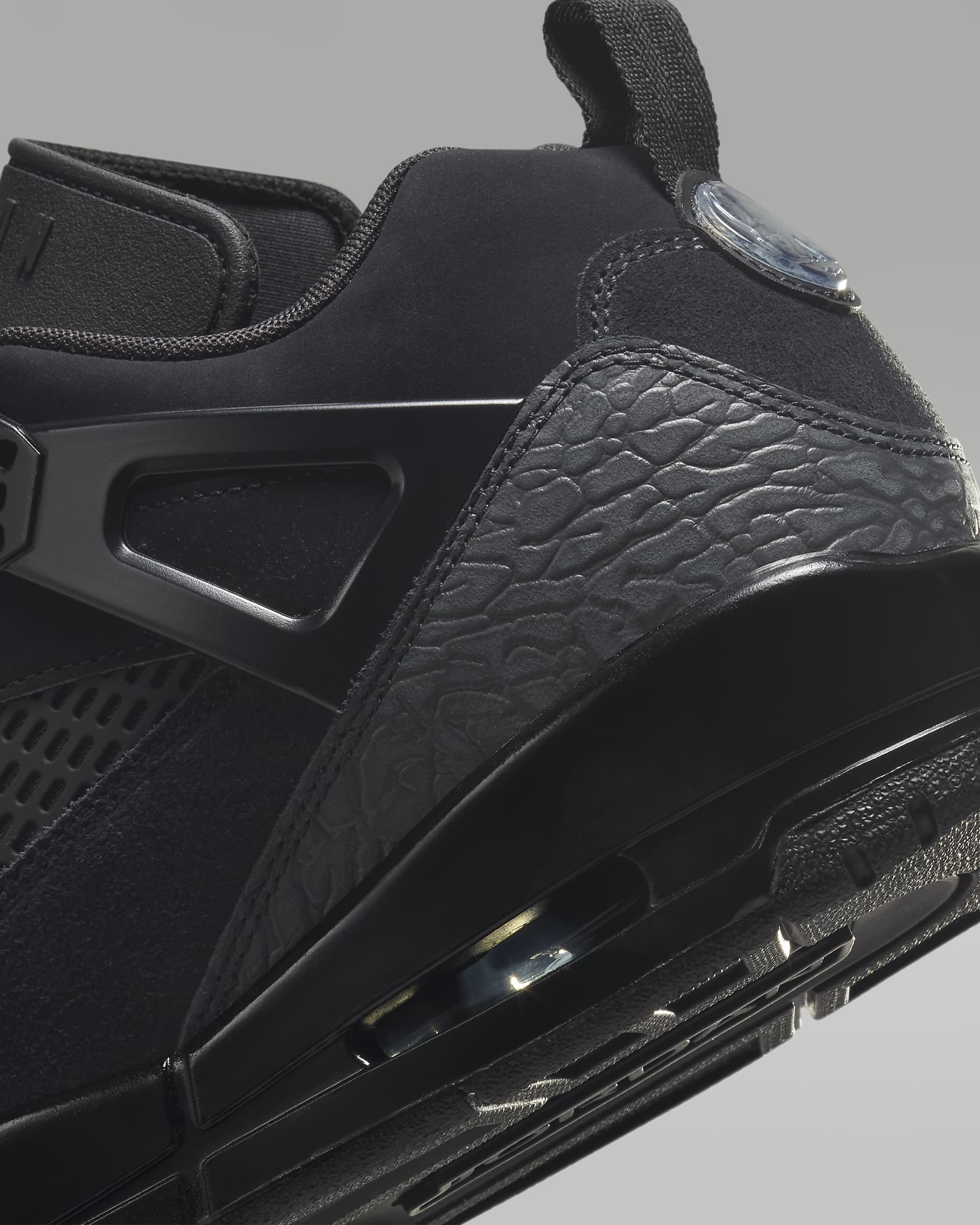 Jordan Spizike Low herenschoenen - Zwart/Anthracite/Zwart