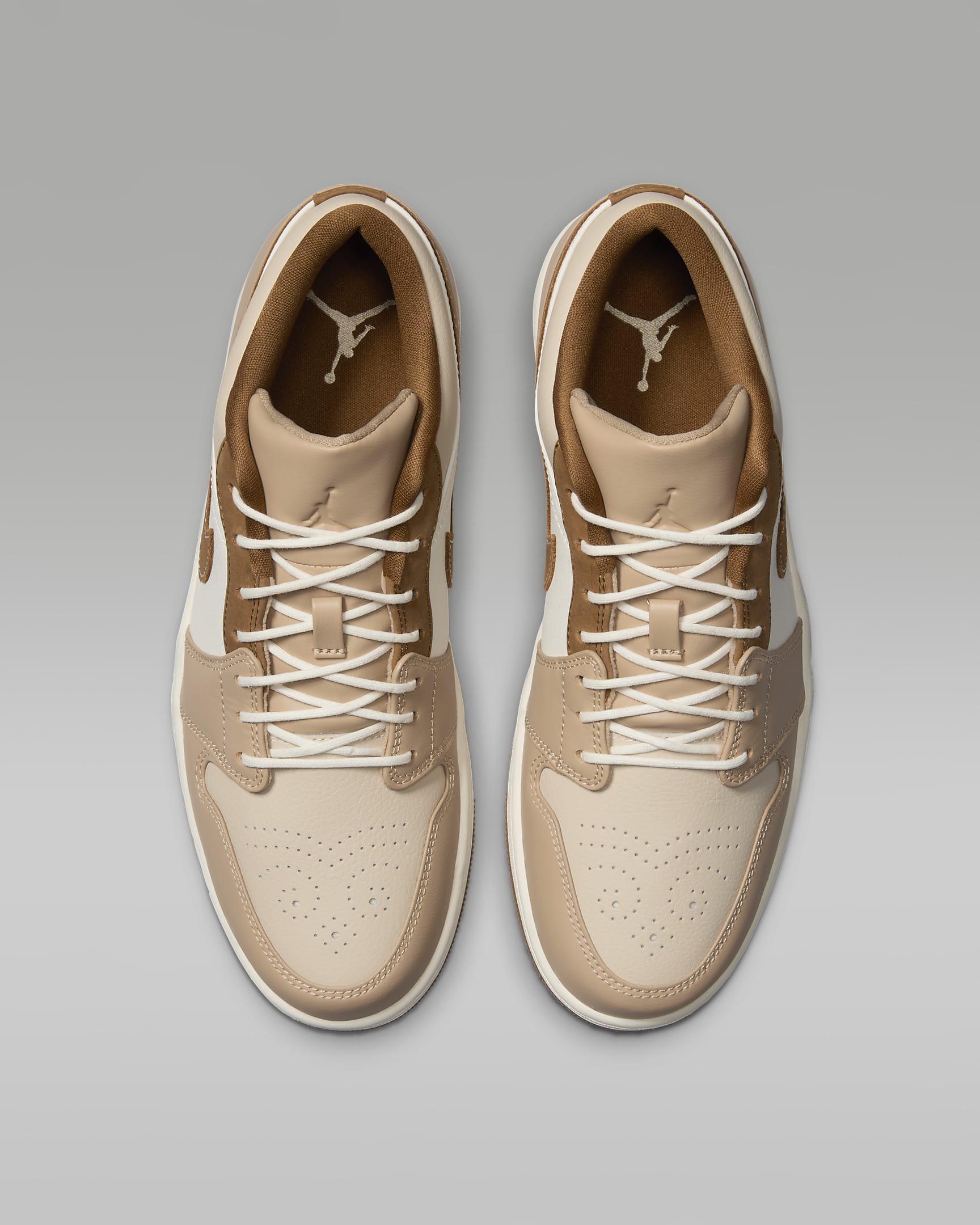 Air Jordan 1 Low SE Men's Shoes - Hemp/Sail/Oatmeal/Light British Tan