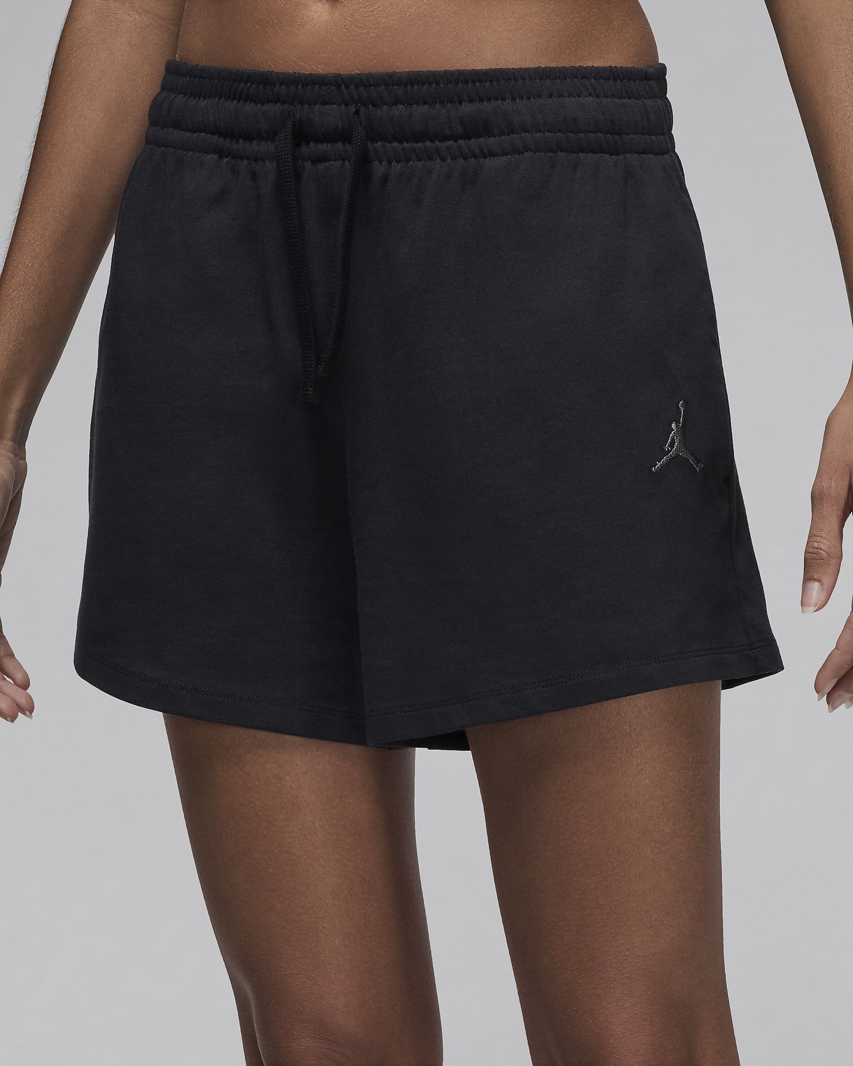 Jordan Strick-Shorts für Damen - Schwarz/Iron Grey