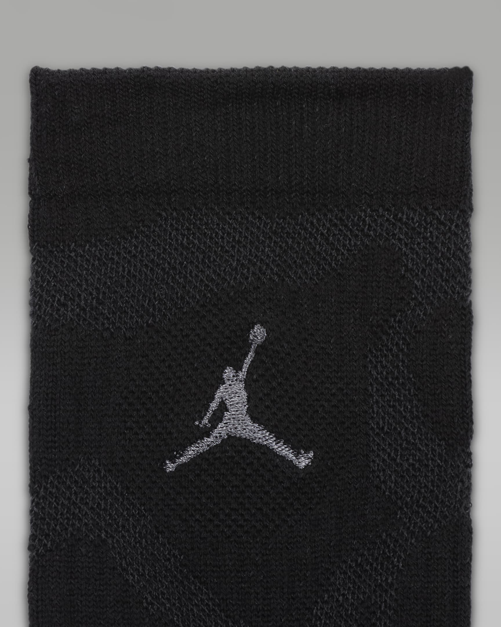 Jordan Everyday Cushioned Crew Socks (1 Pair) - Black/Off-Noir/Off-Noir