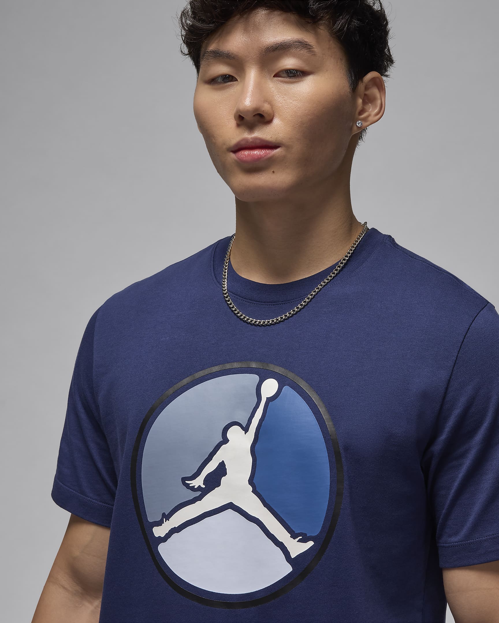 T-shirt Jumpman Jordan – Uomo - Midnight Navy