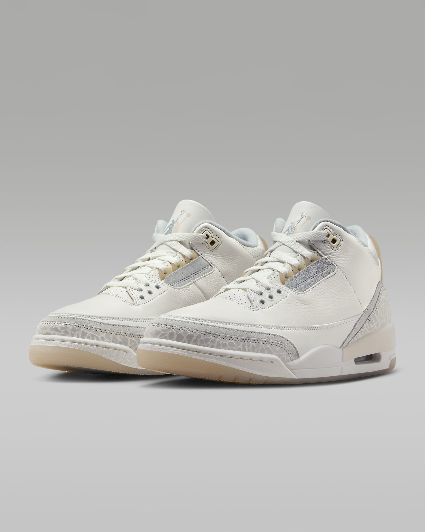 Air Jordan 3 Retro Craft 'Ivory' Men's Shoes - Ivory/Cream/Grey Mist