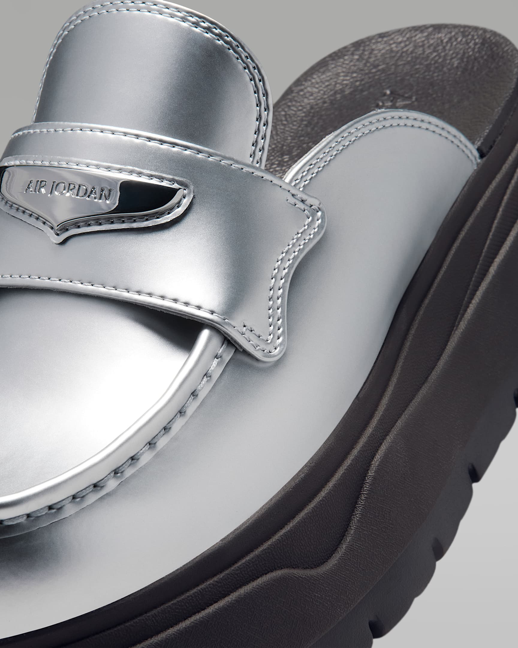 Air Jordan Mule SE Women's Shoes - Metallic Silver/Shadow Brown/Wolf Grey/Metallic Silver