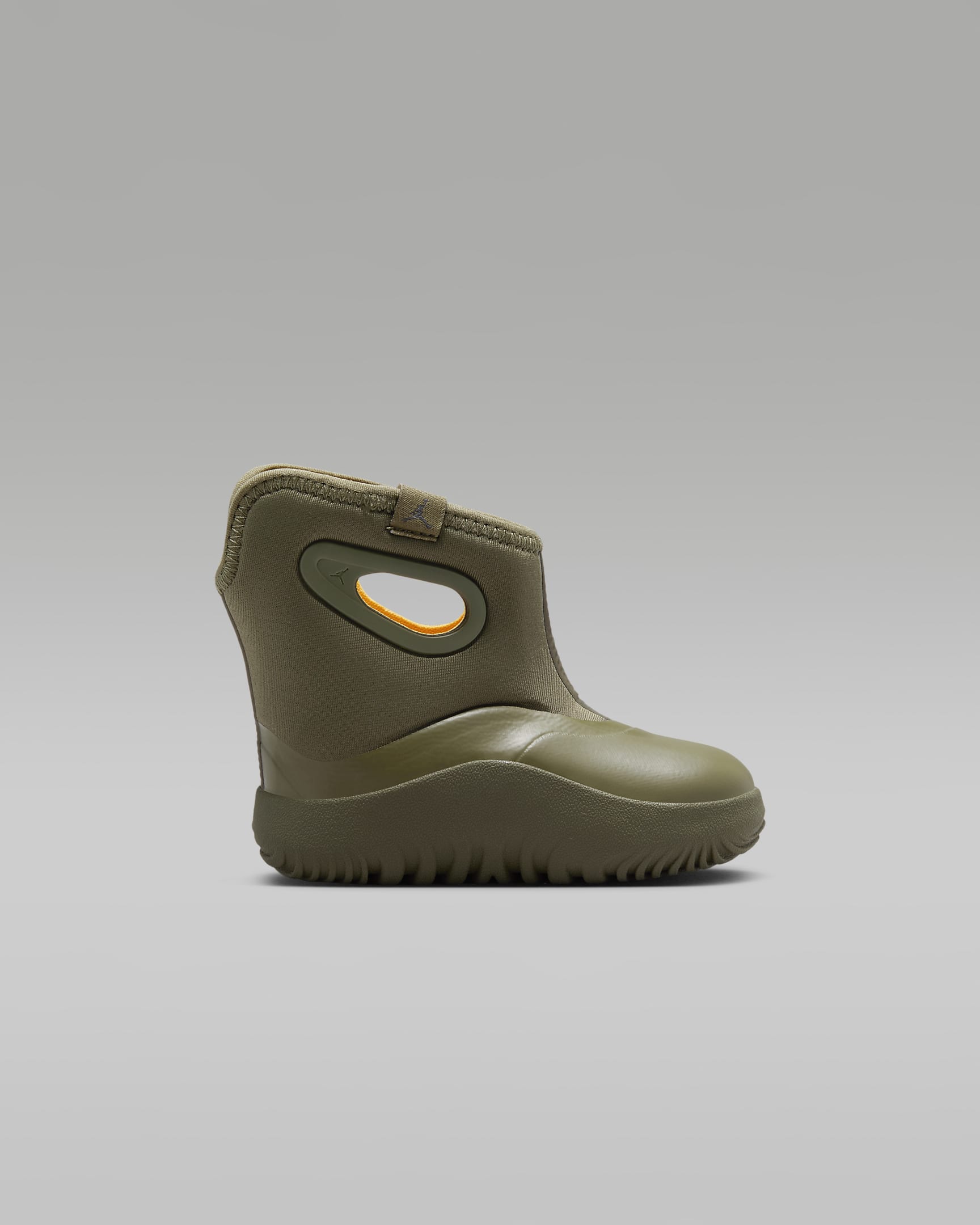 Jordan Lil Drip Baby/Toddler Boots - Medium Olive/Laser Orange/Black