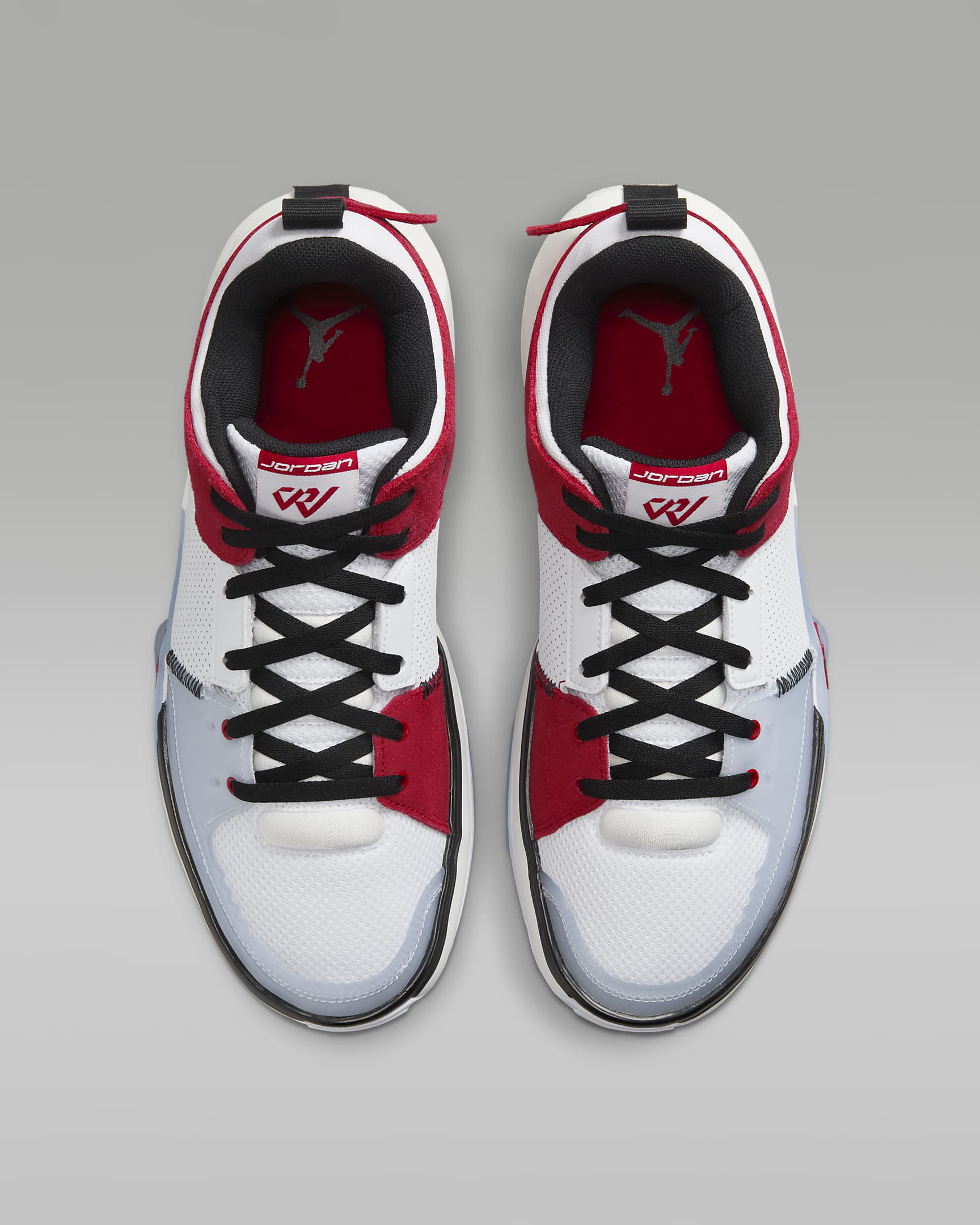 Jordan One Take 5 Basketball Shoes - White/Sail/Black/Gym Red