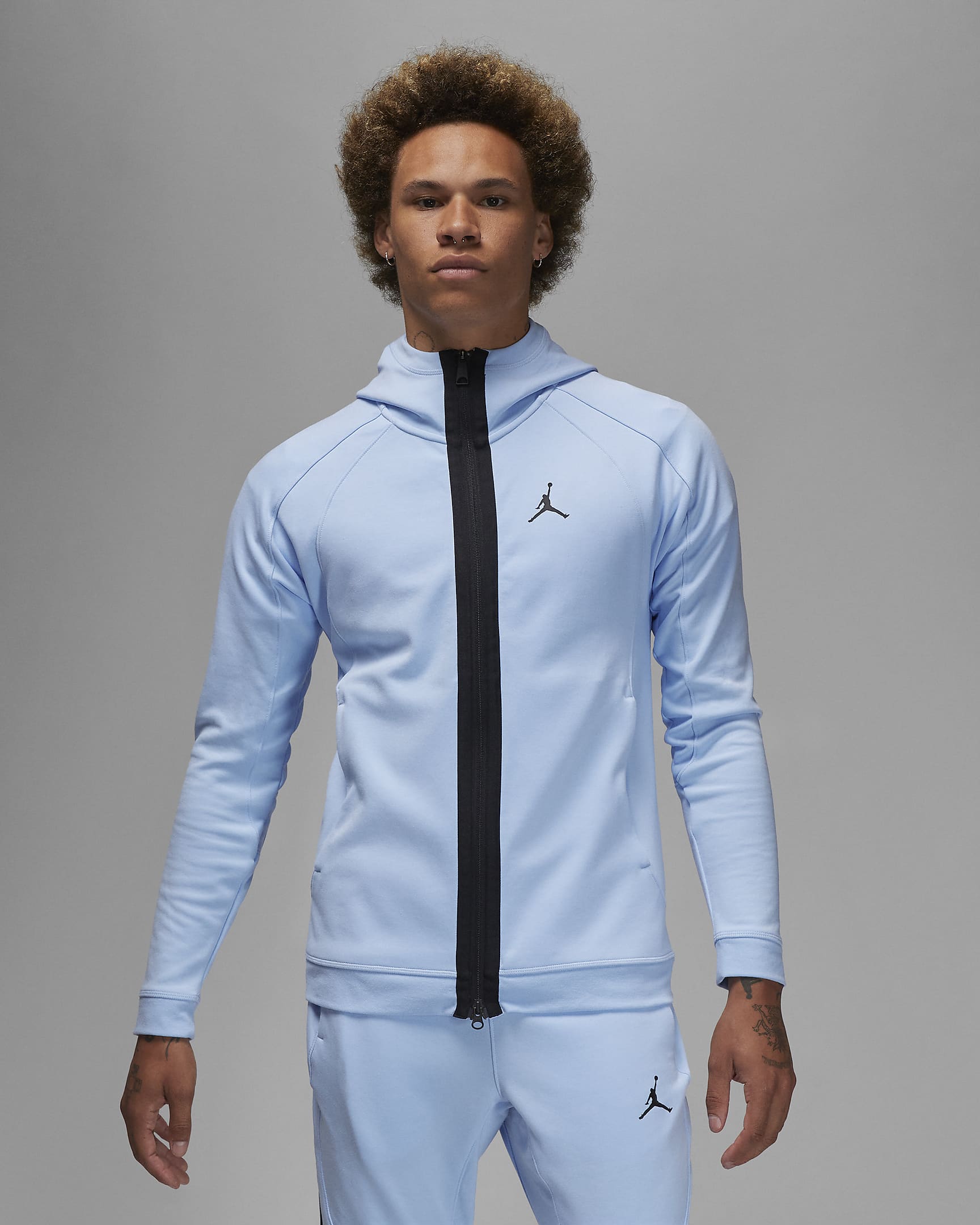Jordan Dri-FIT Sport Men's Air Fleece Full-Zip Hoodie. Nike AU