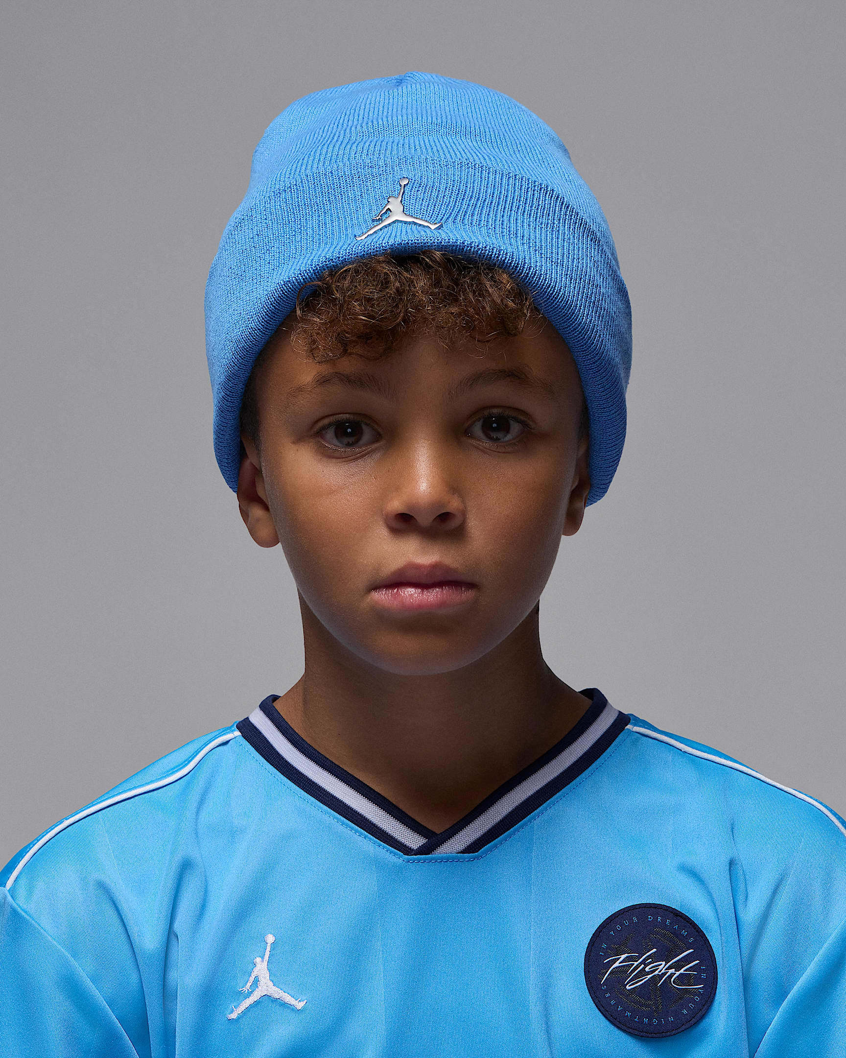 Jordan Dri-FIT Big Kids' Beanie - University Blue