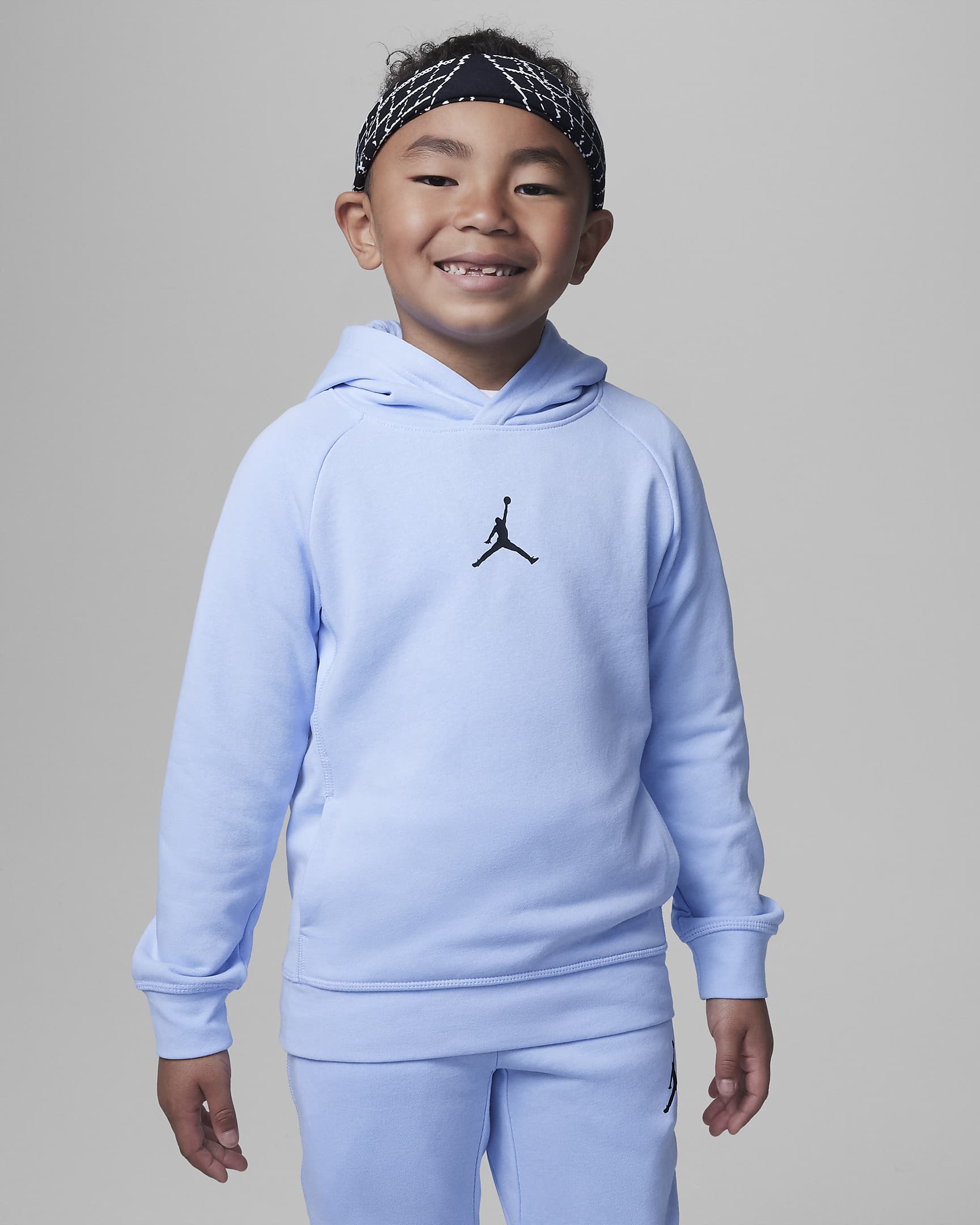 Jordan Sport Crossover Pullover Little Kids Dri-FIT Hoodie - Royal Tint