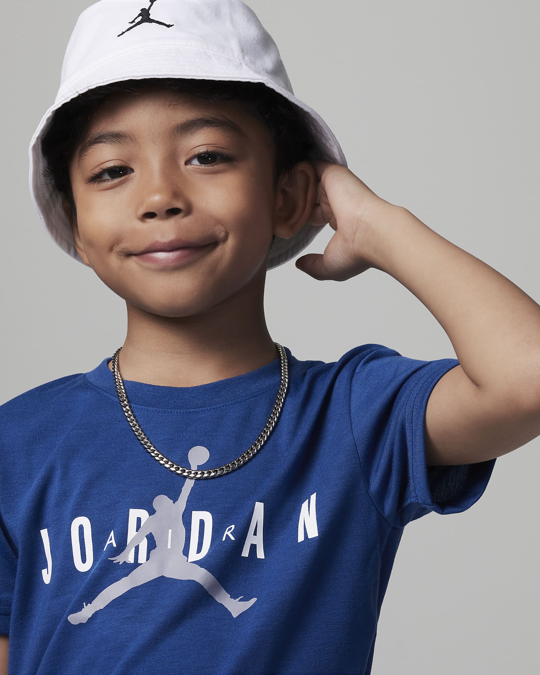 Jordan Conjunto de pantalón sostenible Jumpman - Niño/a pequeño/a - True Blue