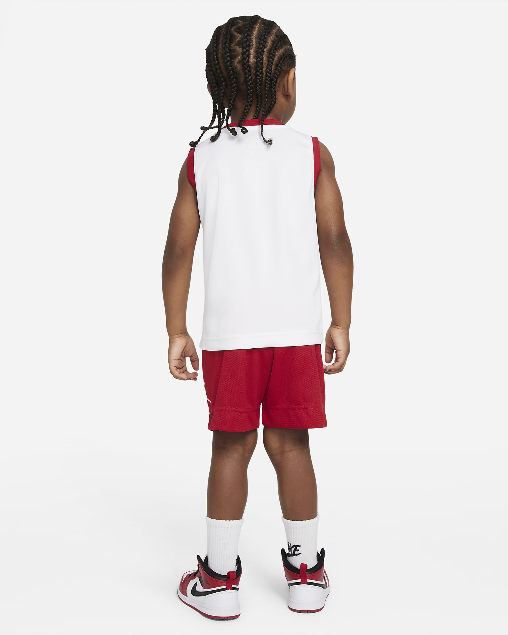 Jordan Toddler Jersey and Shorts Set - Gym Red