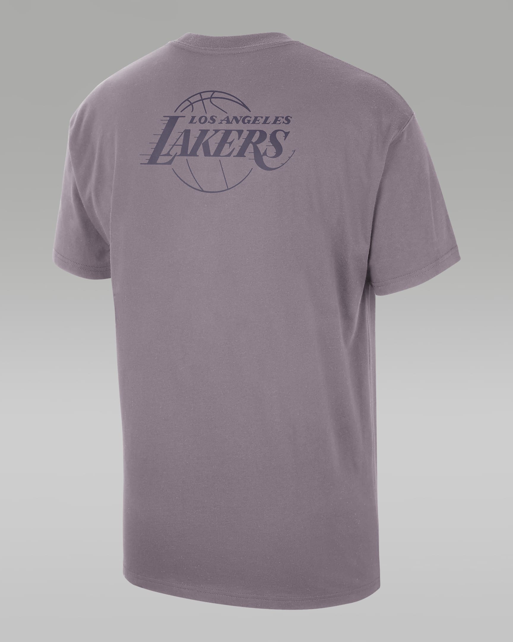 Los Angeles Lakers Courtside Statement Edition Men's Jordan NBA T-Shirt - Purple Smoke