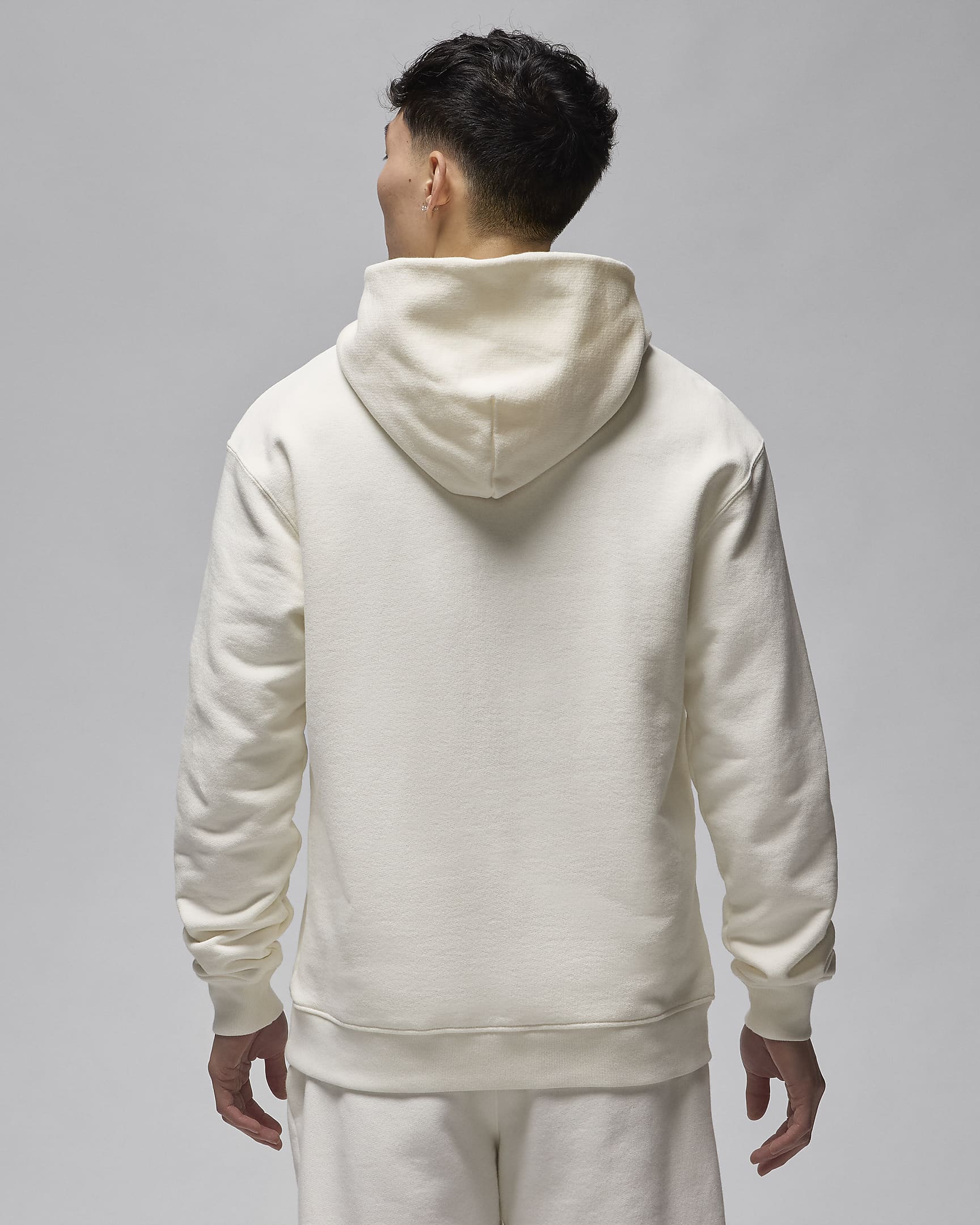 Jordan Wordmark Men's Fleece Hoodie - Sail/Sail