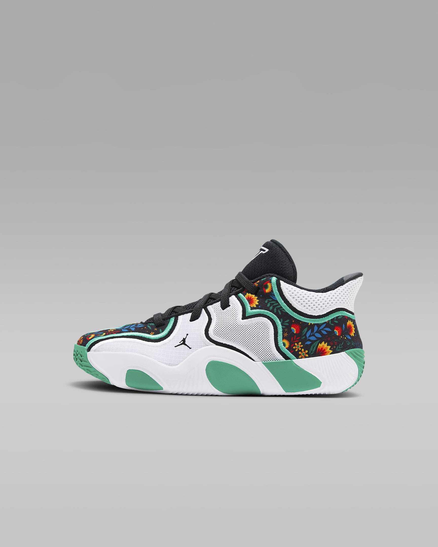 Tatum 3 Little Kids' Shoes - White/Kinetic Green/Black
