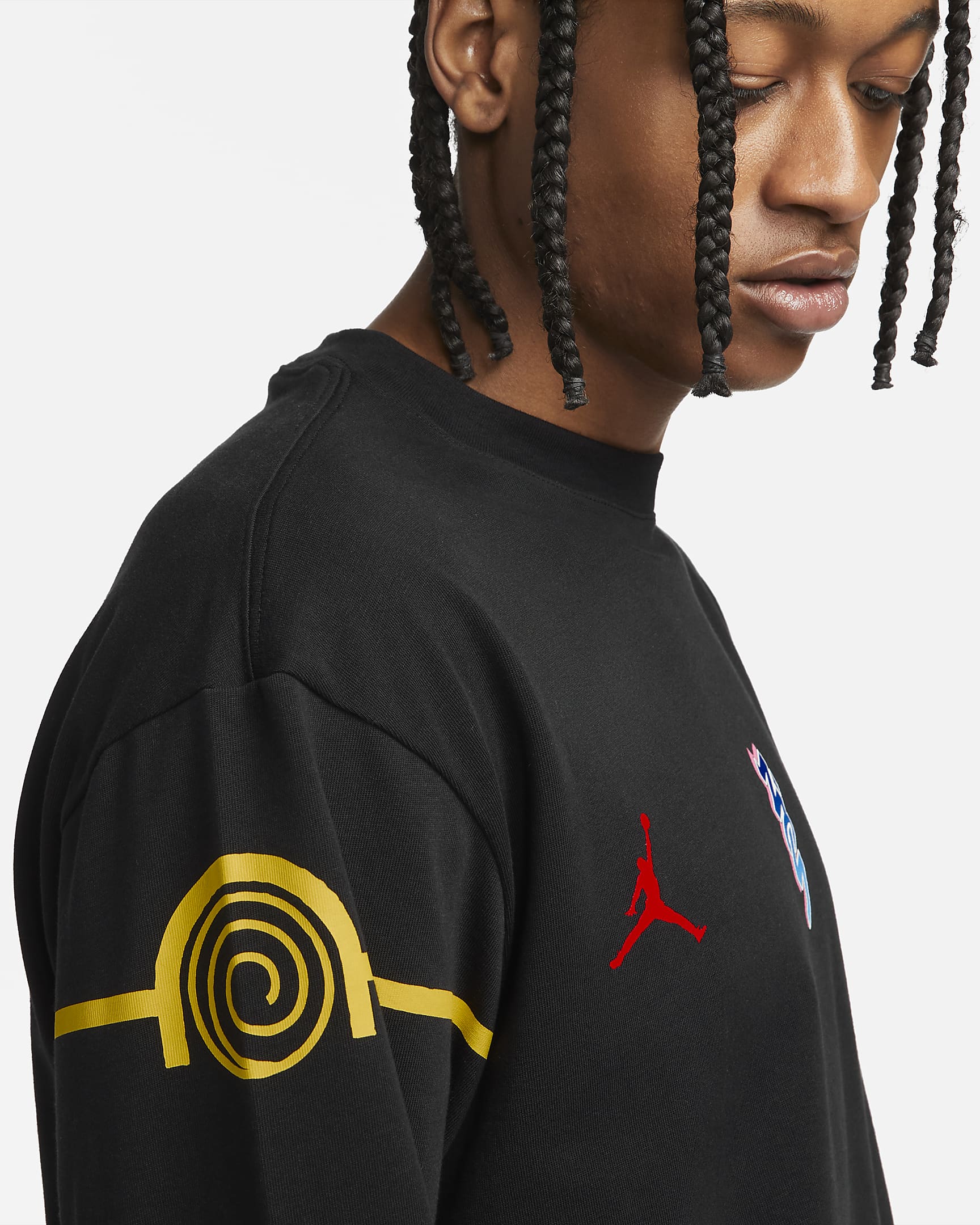 Zion x Naruto Men's Long-sleeve T-shirt. Nike VN