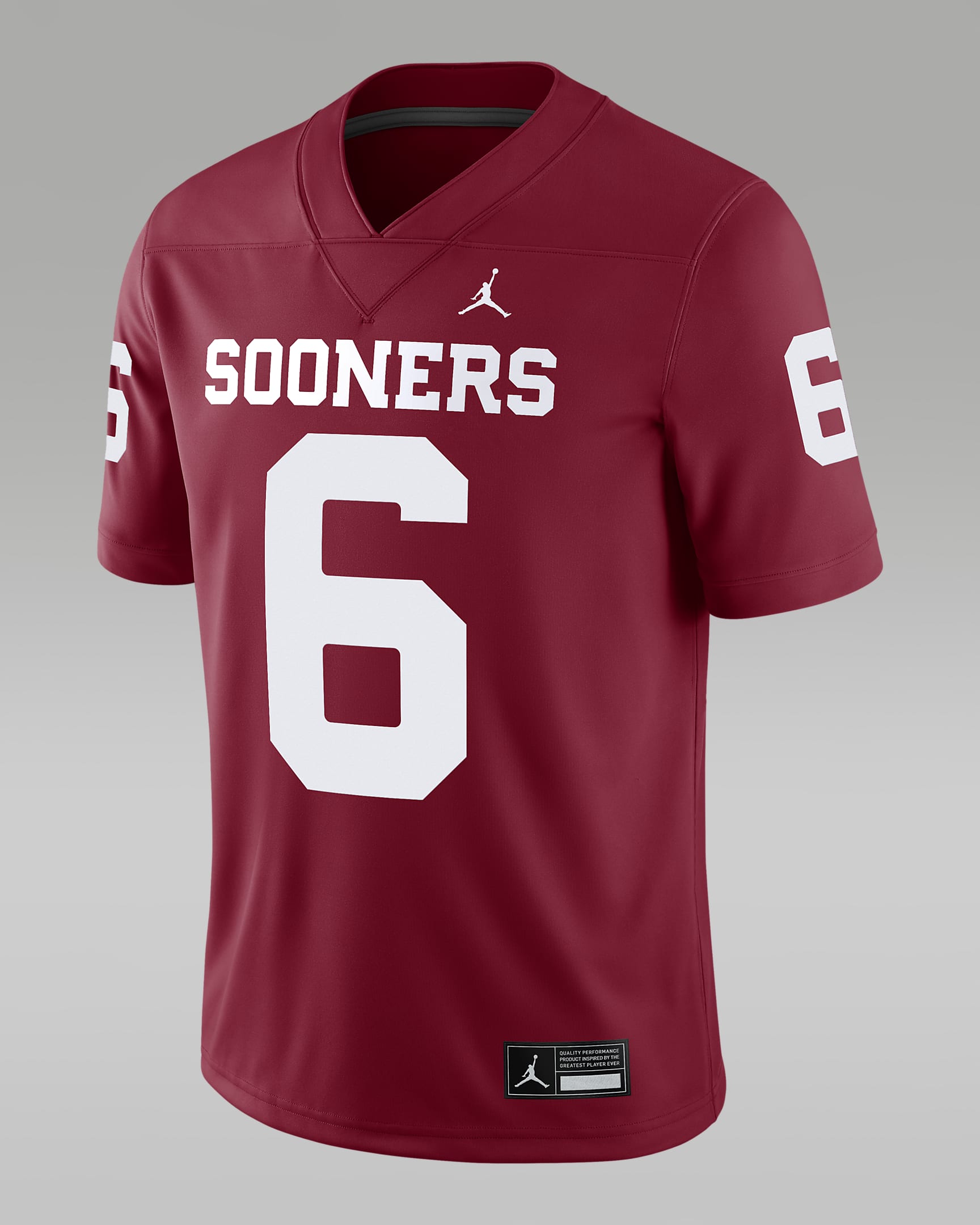 Oklahoma Sooners Men's Nike Dri-FIT College Game Jersey - Crimson