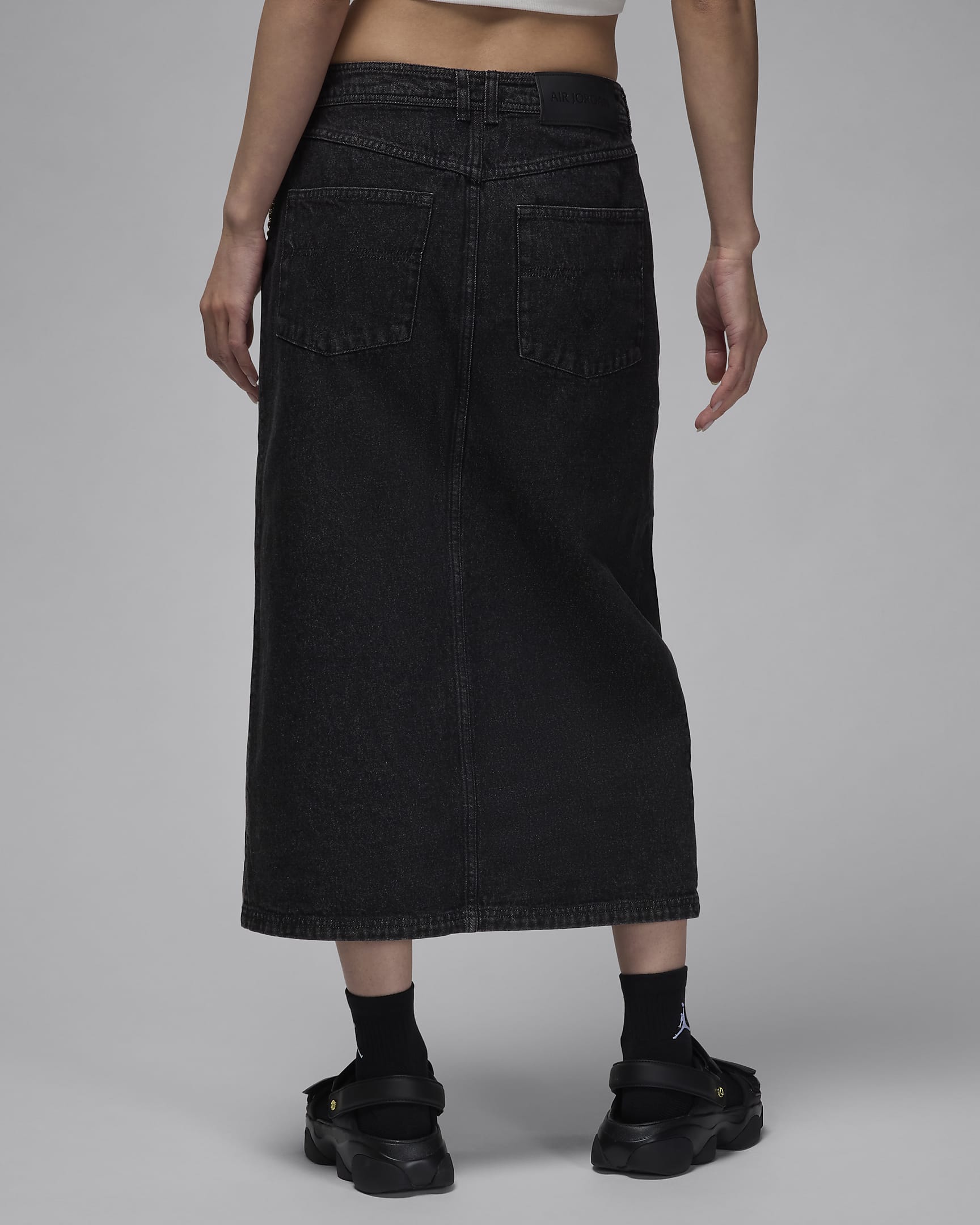 Air Jordan Women's Denim Skirt - Black