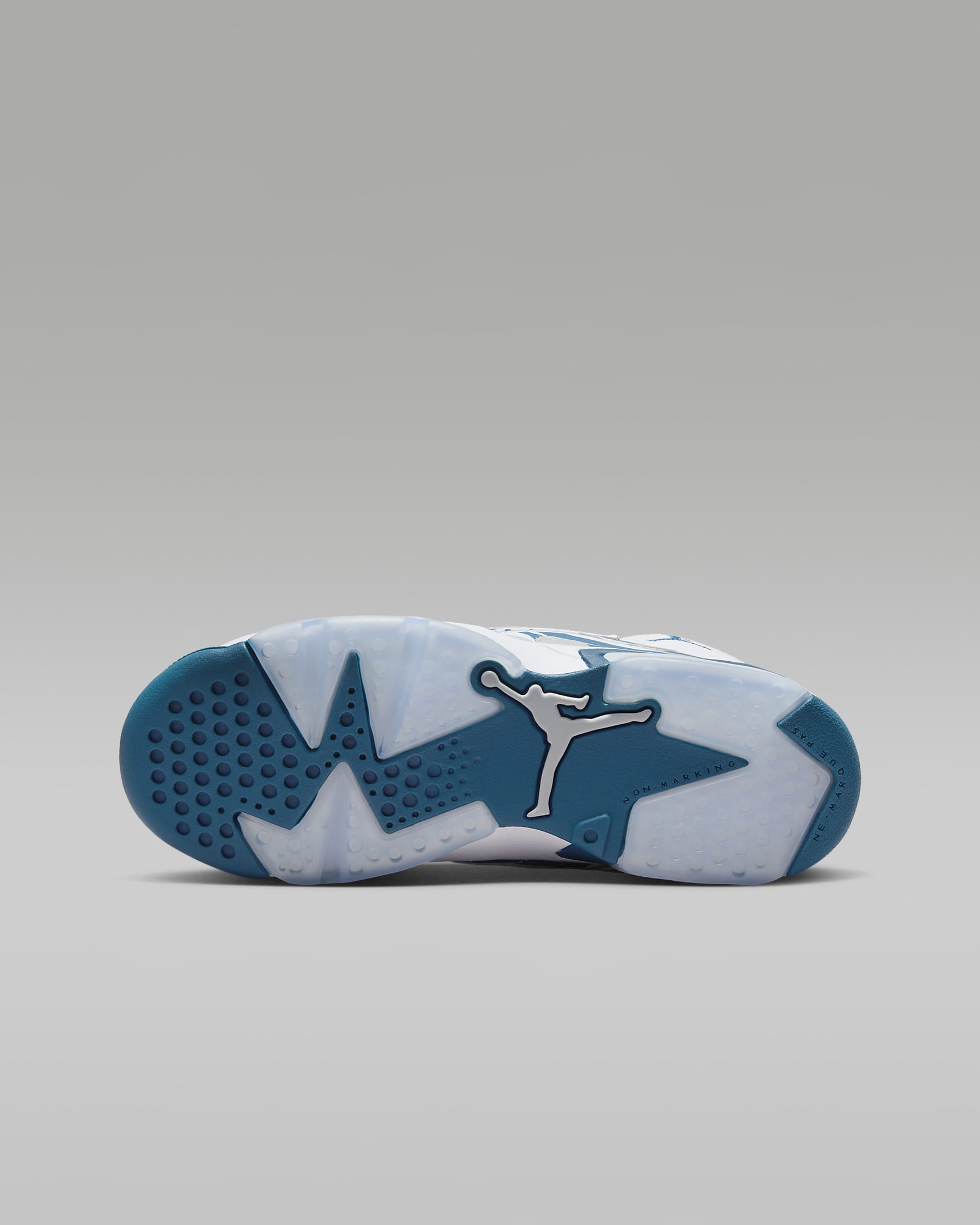 Scarpa Jumpman MVP – Ragazzo/a - Bianco/Wolf Grey/Industrial Blue