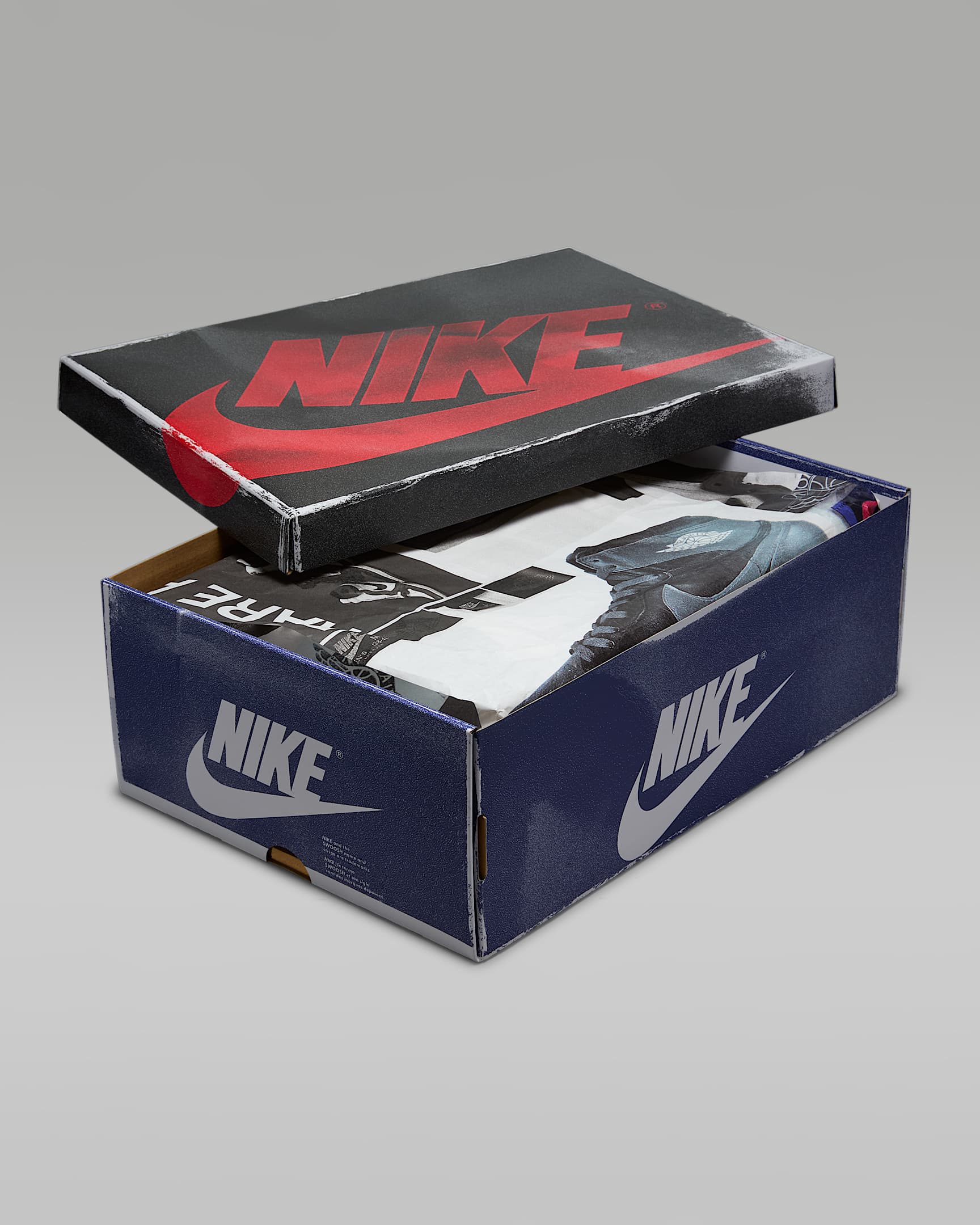 Air Jordan 1 High OG "Rare Air" Schuh (Herren) - Weiß/Neutral Grey/Deep Royal Blue/Schwarz