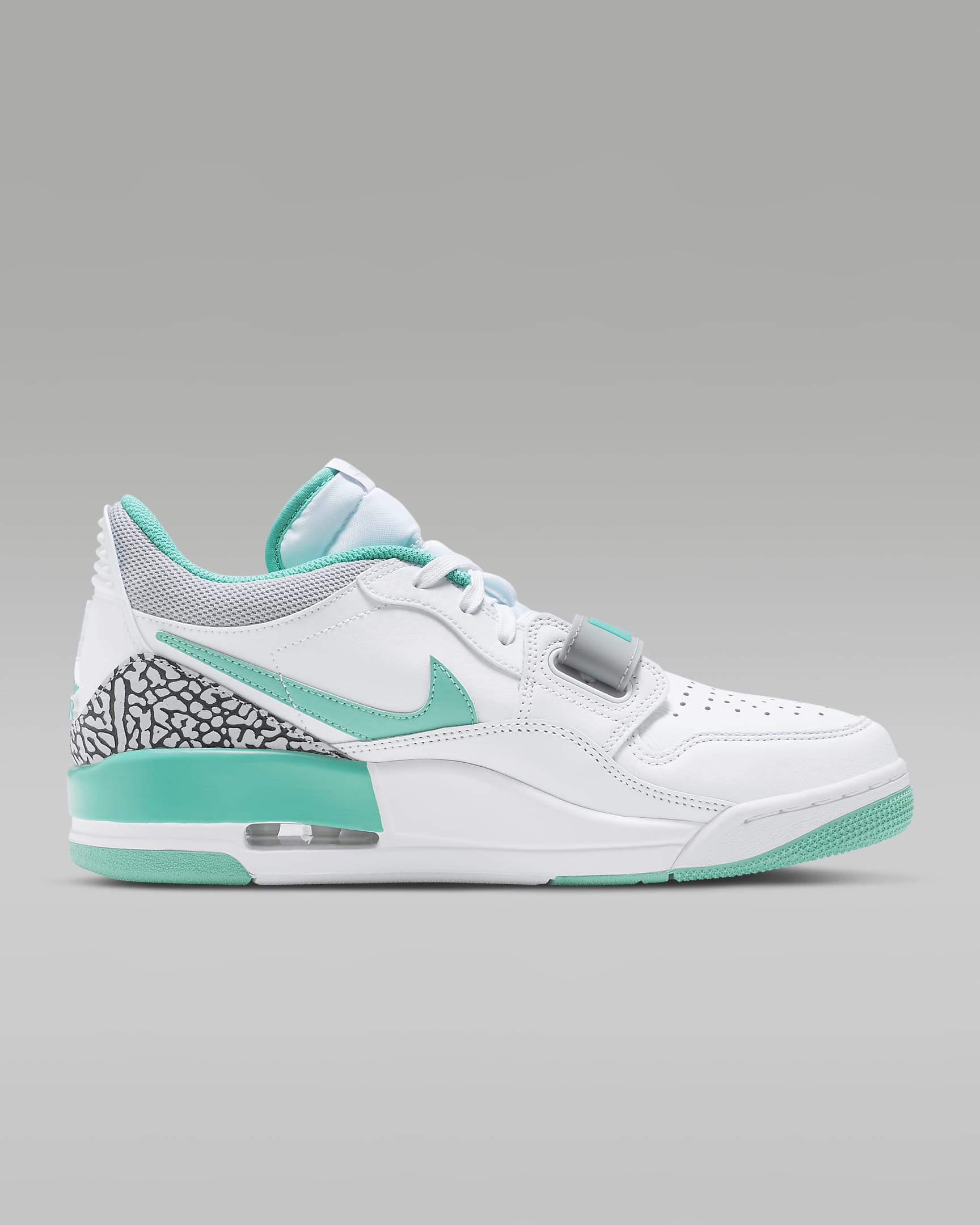 Air Jordan Legacy 312 Low Men's Shoes - White/Wolf Grey/Washed Teal