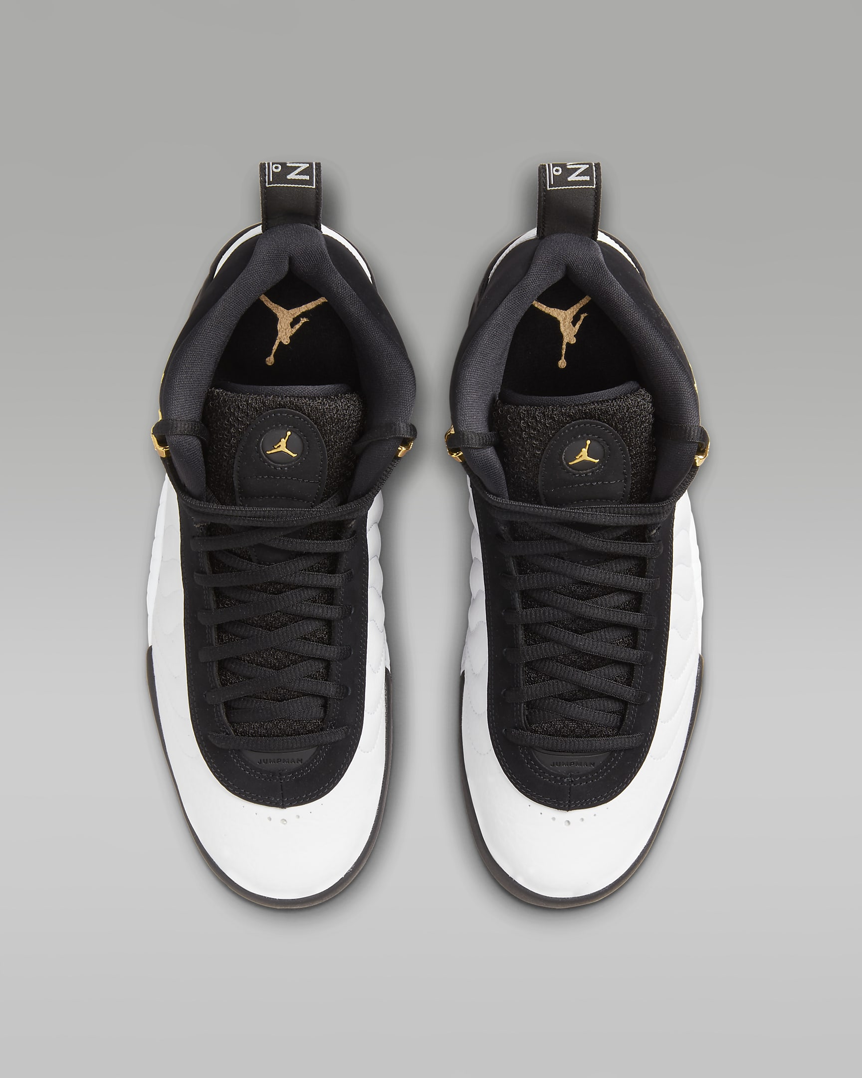 Jordan Jumpman Pro-sko til mænd - sort/hvid/Metallic Gold