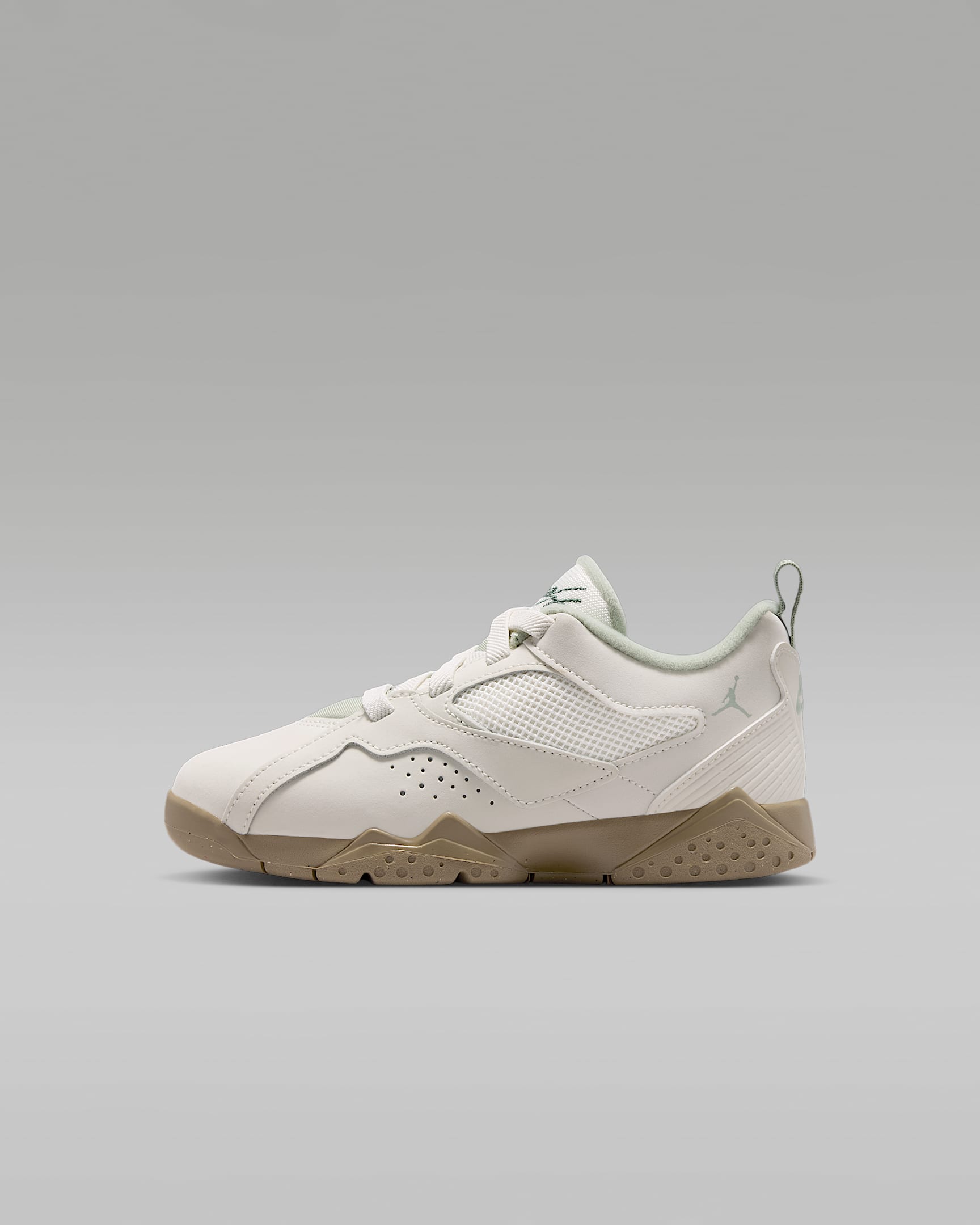 Jordan MVP 92 Younger Kids' Shoes - Sail/Khaki/Midnight Green/Jade Horizon