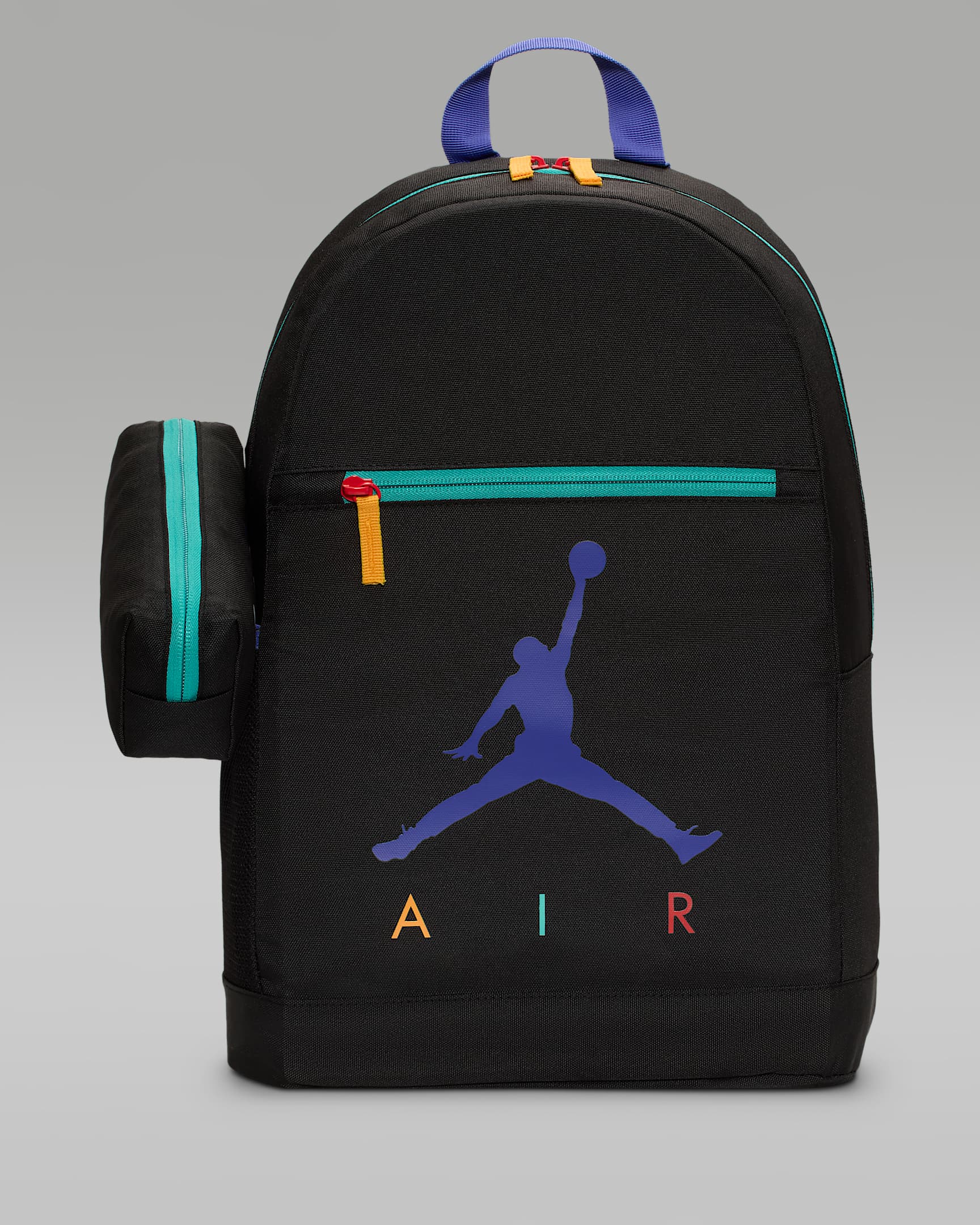 Jordan Air School Big Kids' Backpack (17L) - Black