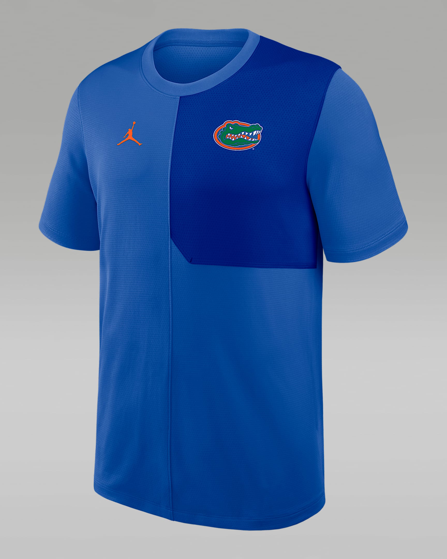 Playera universitaria marca Jordan Dri-FIT para hombre Florida Sideline Coach - Royal