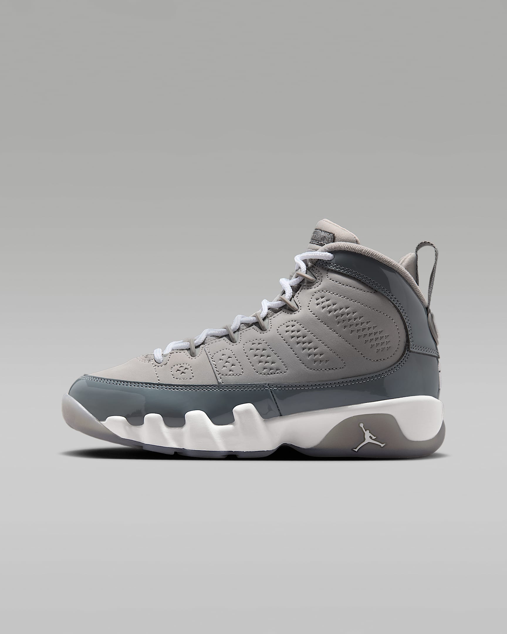 Air Jordan 9 Retro "Cool Grey" Big Kids' Shoes - Medium Grey/White/Cool Grey