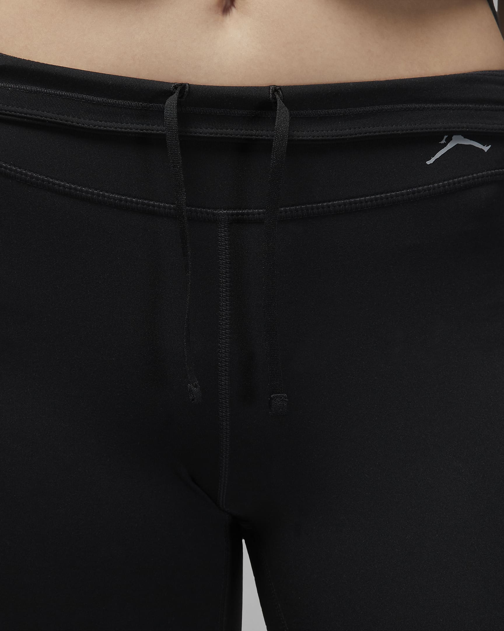 Jordan Sport leggings med logo til dame - Svart/Stealth