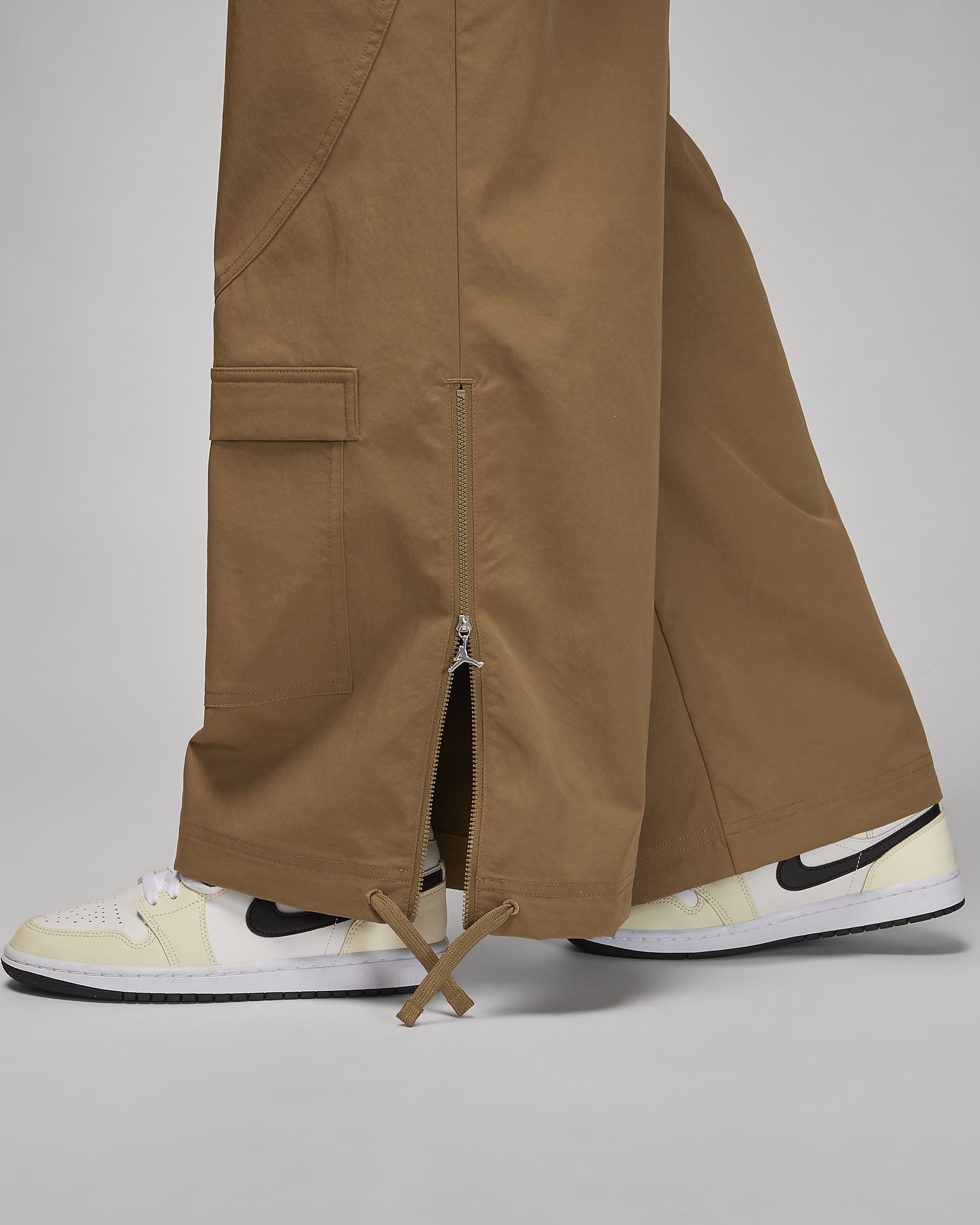 Jordan Chicago Women's Heavyweight Trousers - Brown Kelp