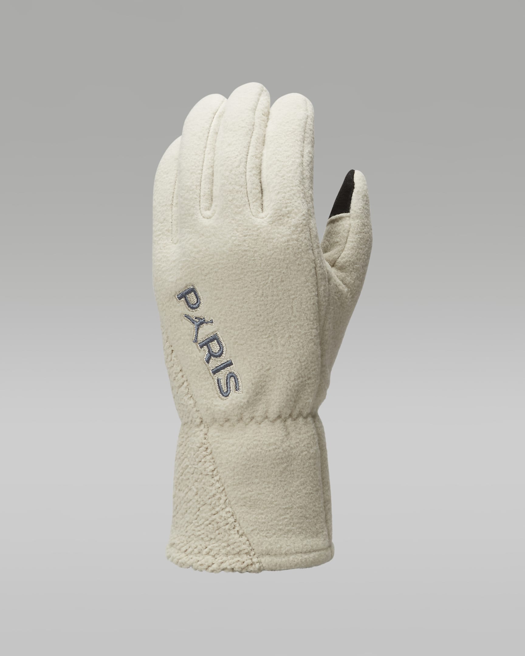 Jordan Paris Men's Fleece Gloves - Stone/Iron Grey