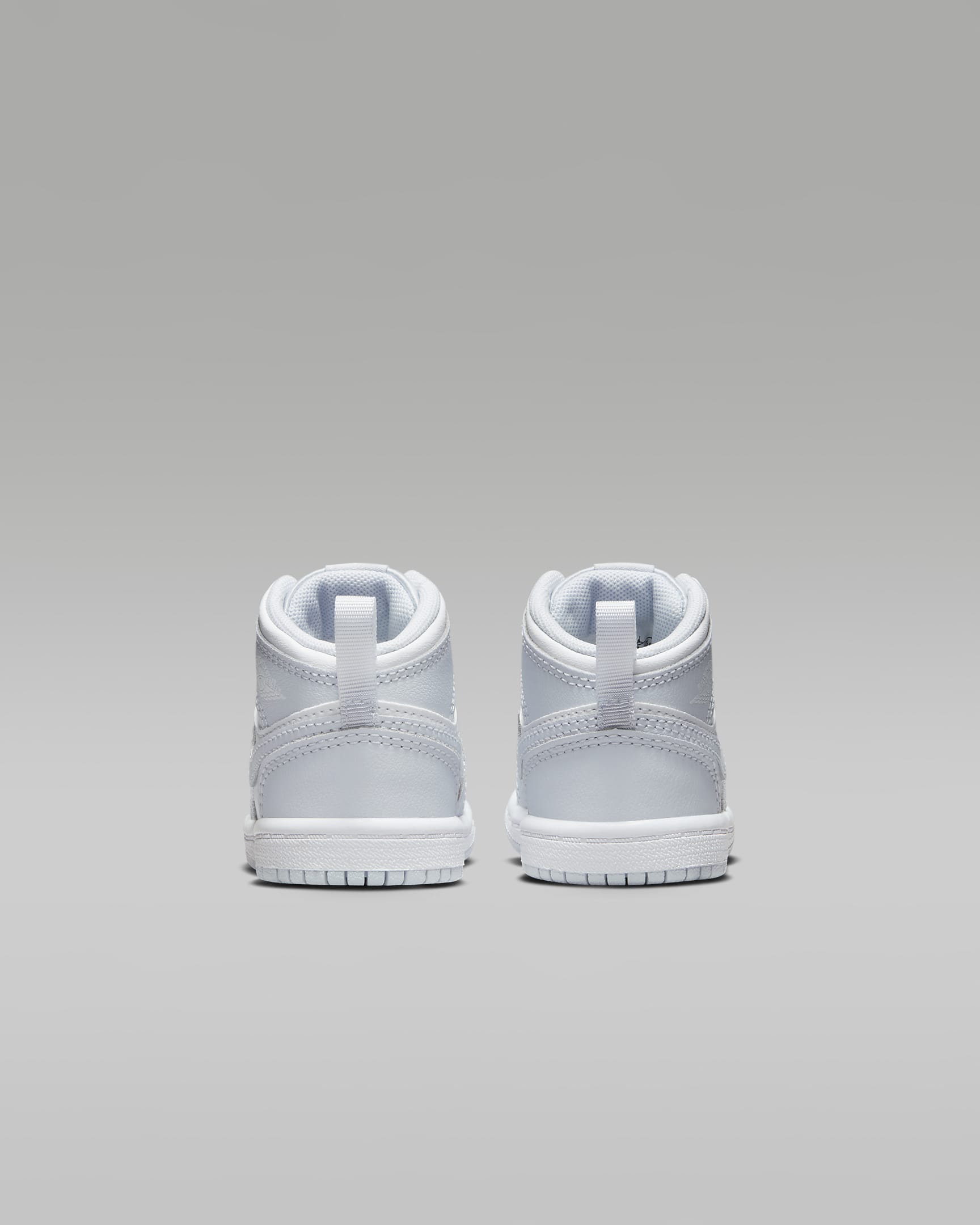 Jordan 1 Mid Baby/Toddler Shoes - Cobalt Bliss/Neutral Grey/White