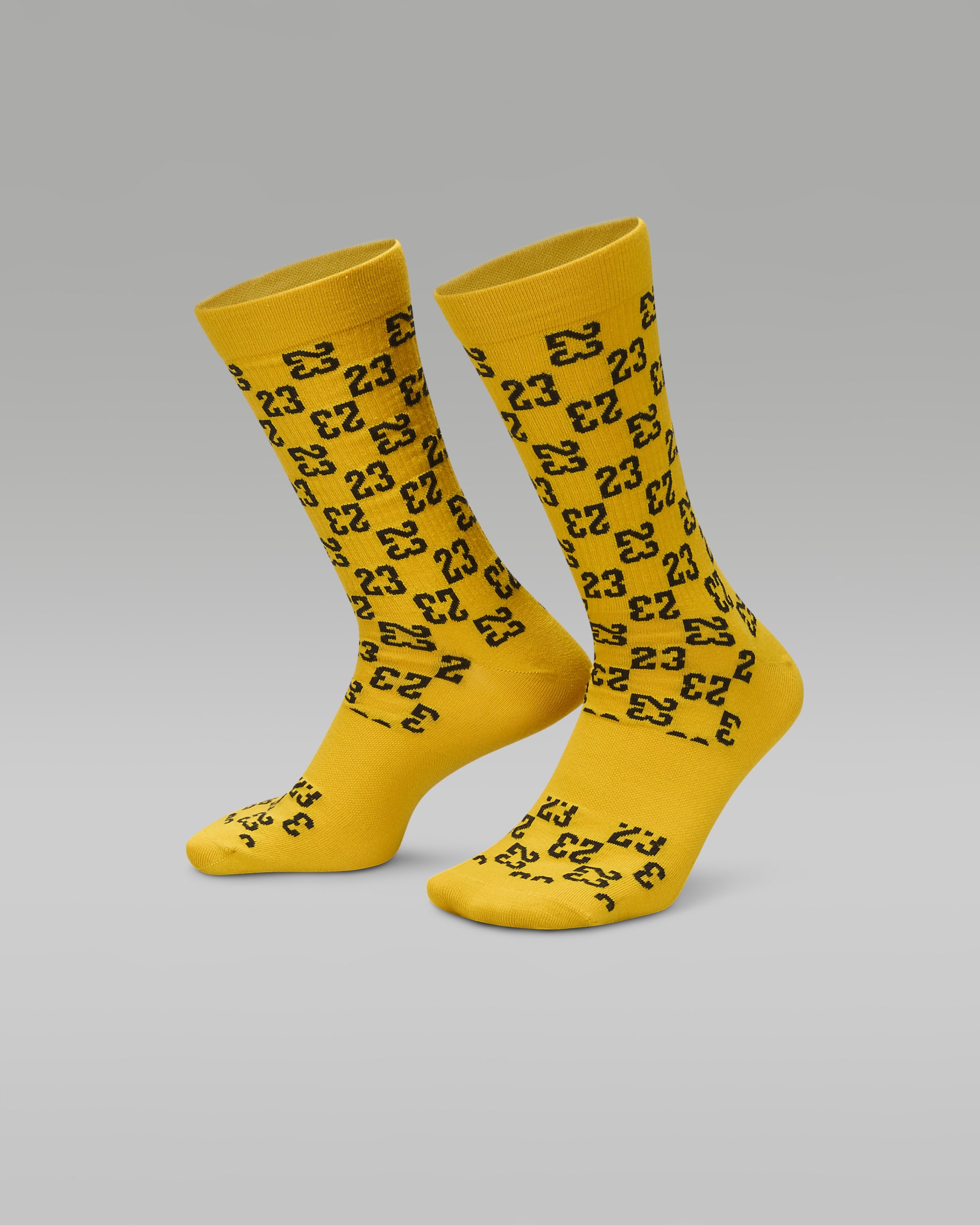 Chaussettes mi-mollet Jordan Everyday Essentials - Yellow Ochre/Noir