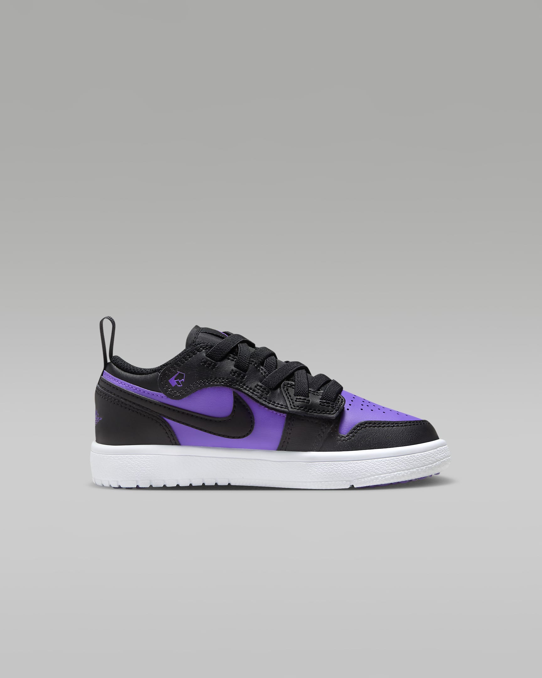 Jordan 1 Low Alt Younger Kids' Shoes - Purple Venom/White/Black