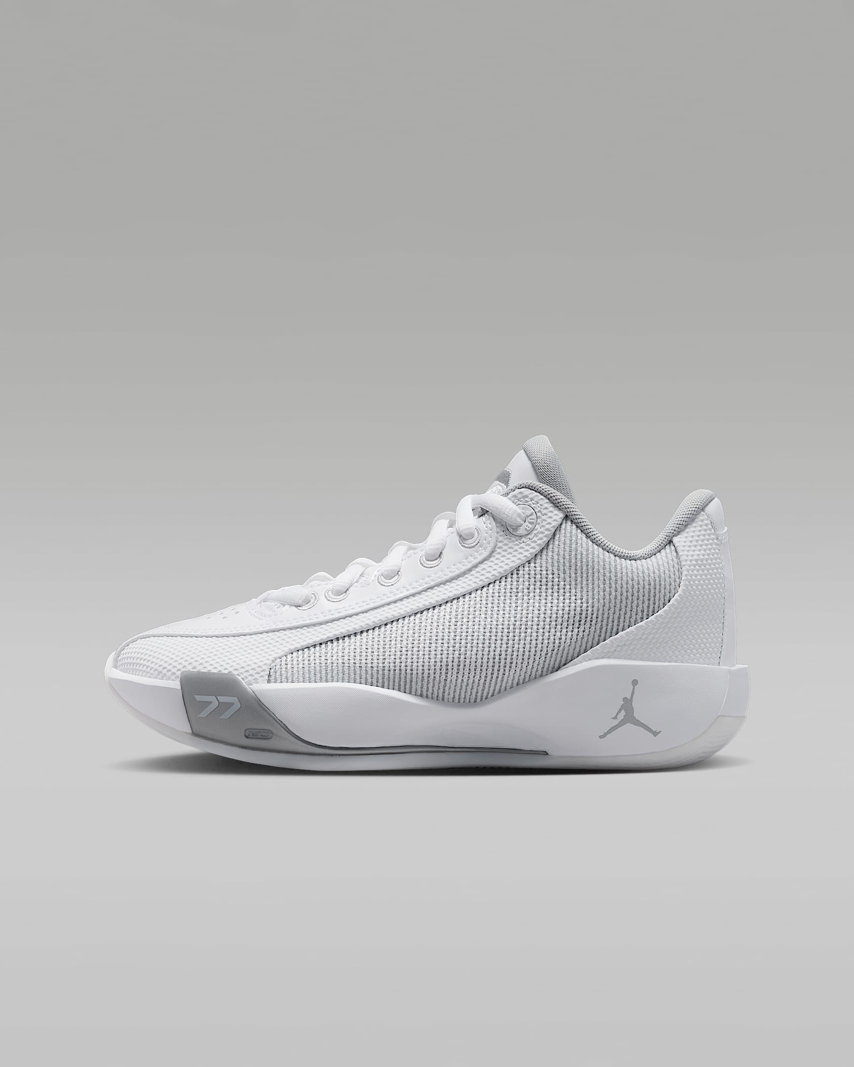 Luka .77 "Back To School" Big Kids' Basketball Shoes - White/Grey Fog