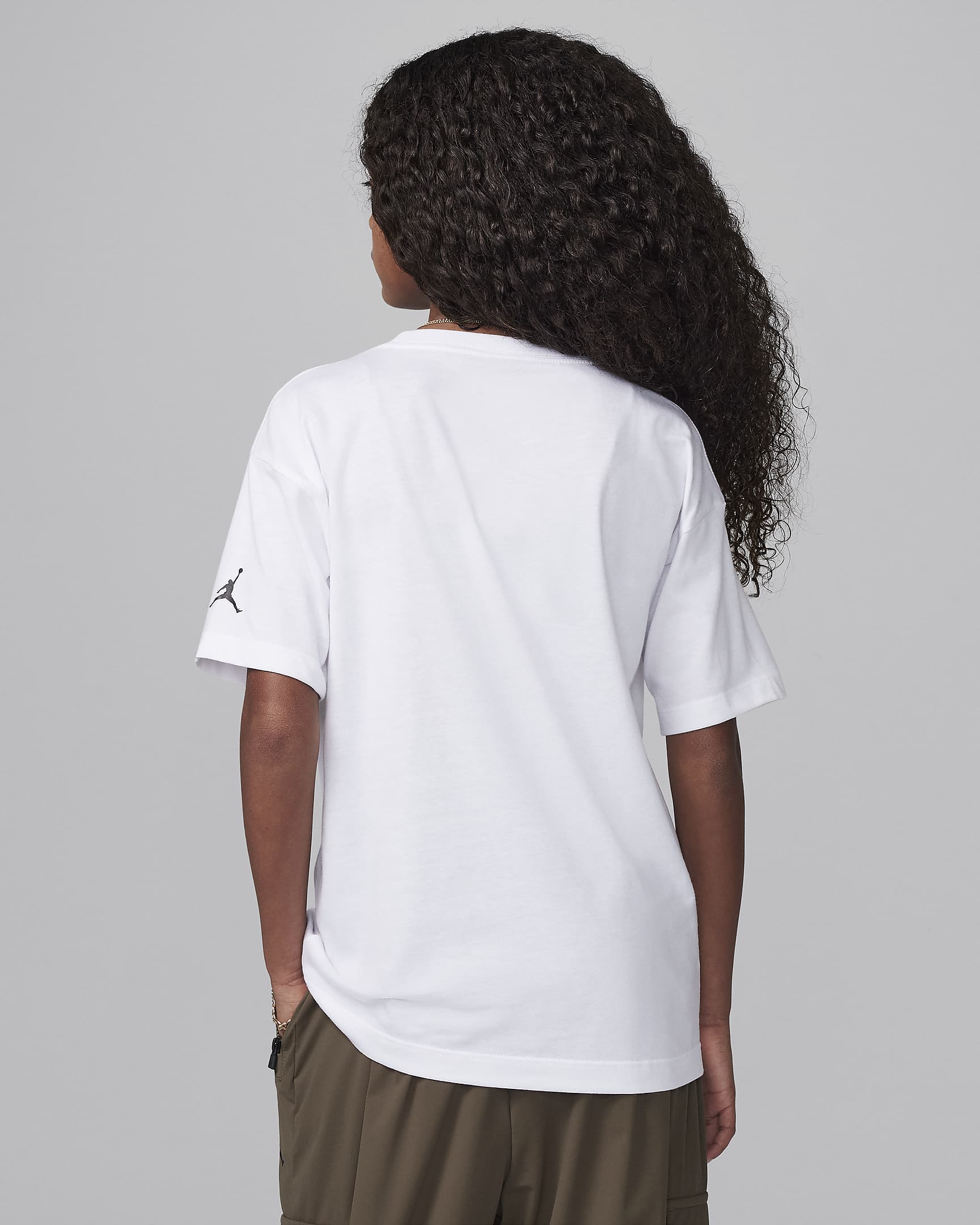 Jordan Big Kids' Jordan Brand Forever T-Shirt - White