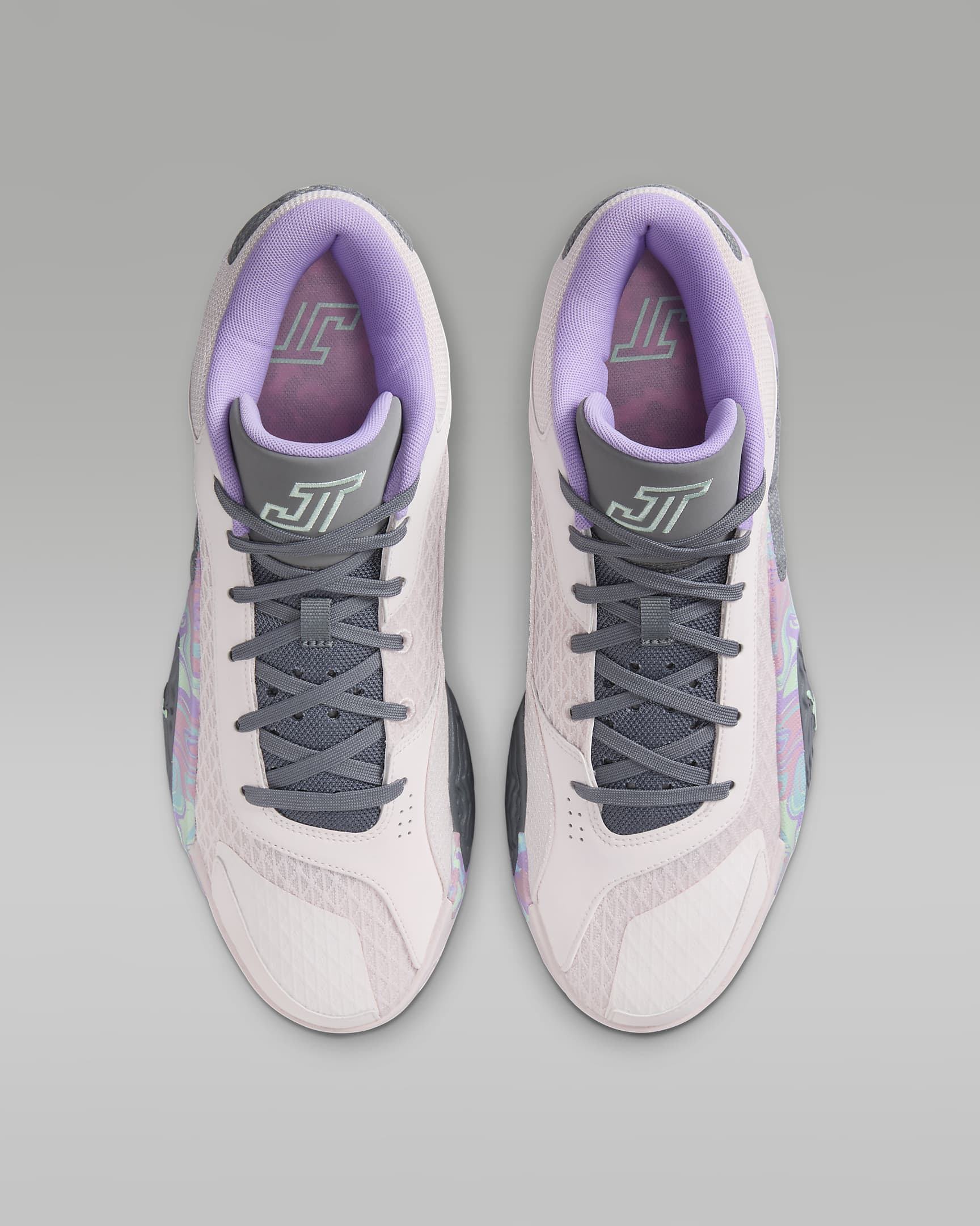 Tatum 2 'Sidewalk Chalk' Basketball Shoes - Light Soft Pink/Smoke/Lilac/Mint Foam