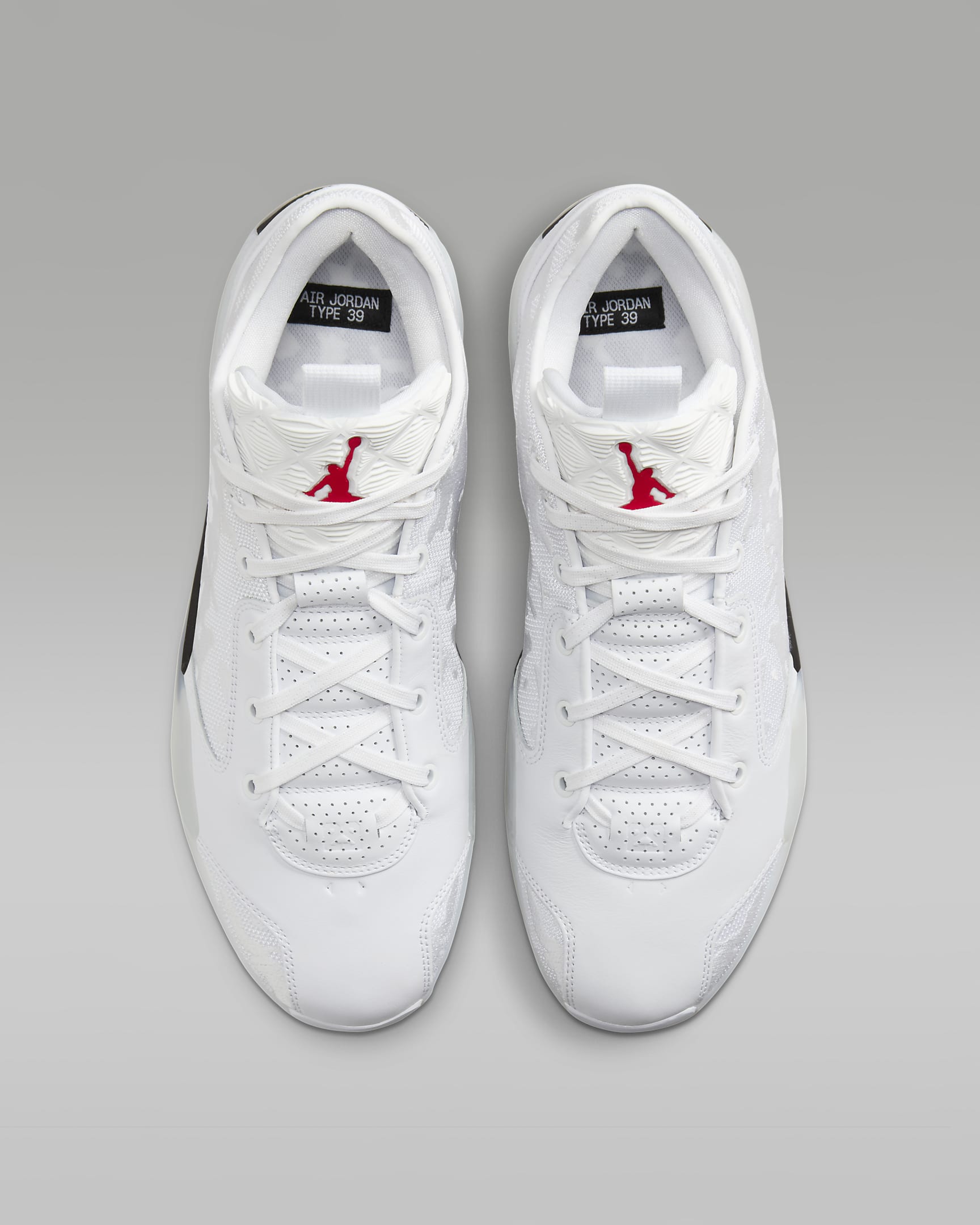 Tenis de básquetbol Air Jordan XXXIX "Sol" - Blanco/Negro/Rojo universitario