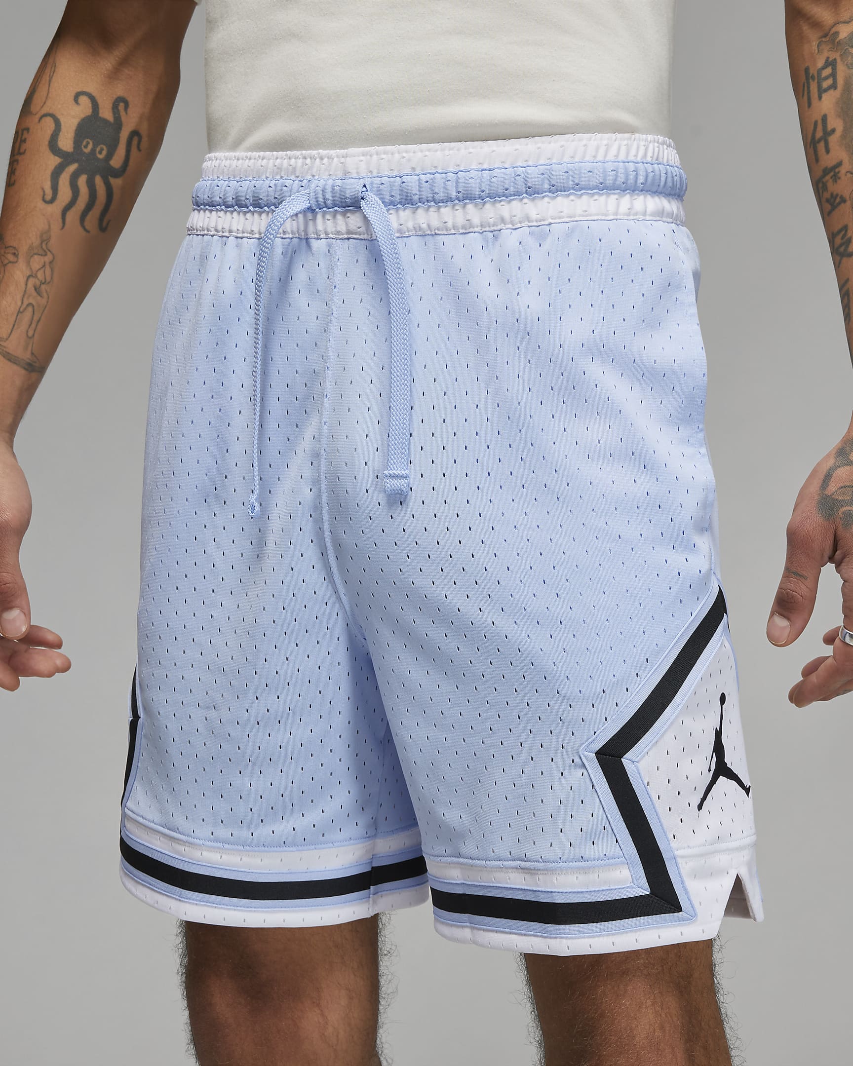 Jordan Dri-FIT Sport Diamond Shorts - Royal Tint/White/Black/Black