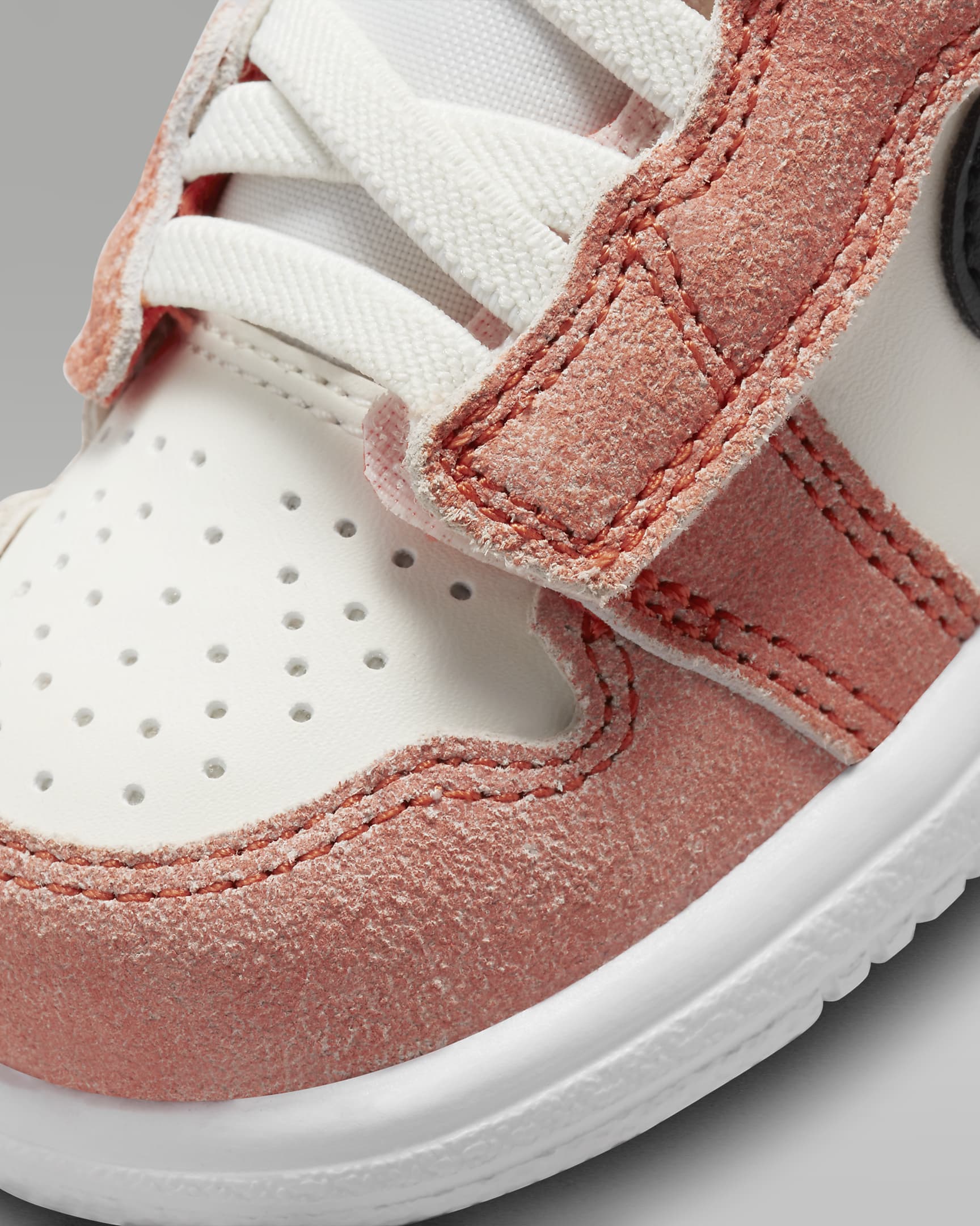 orange black and white air jordan 1s