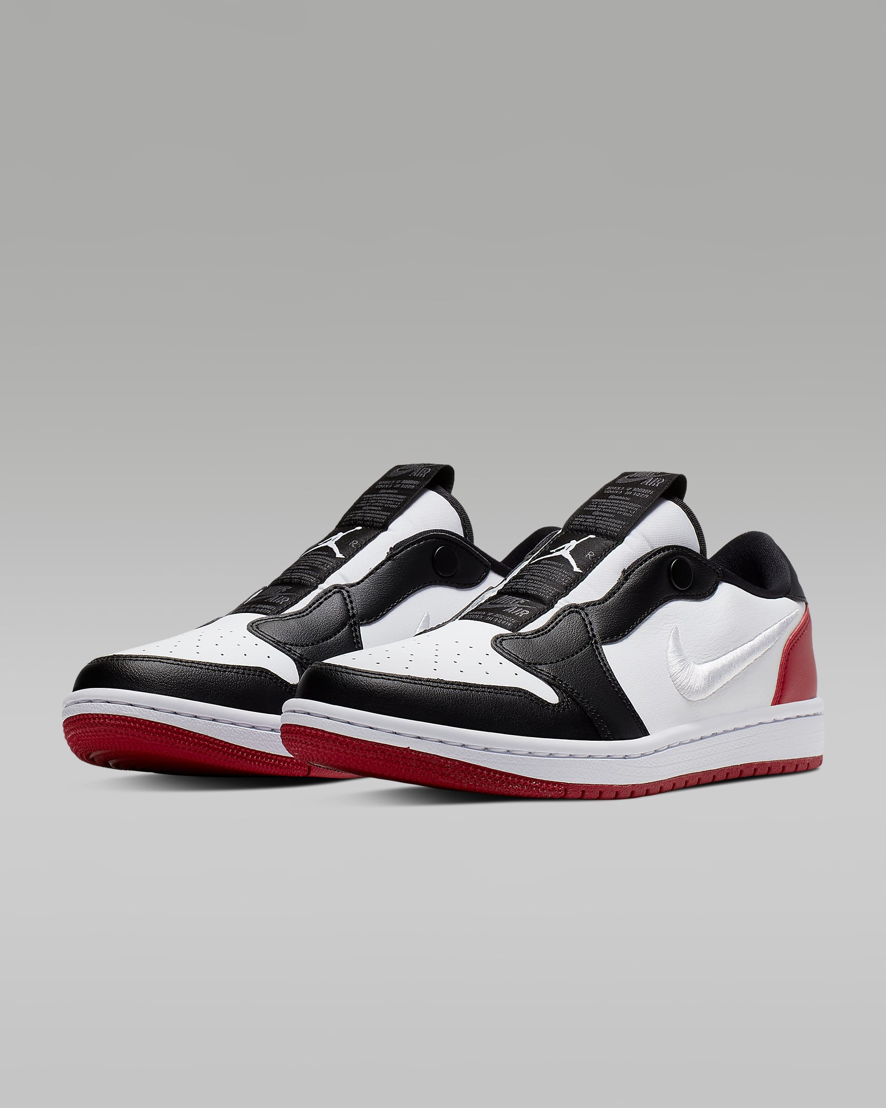 Tenis para mujer Air Jordan 1 Retro Low Slip - Blanco/Rojo gimnasio/Negro/Blanco