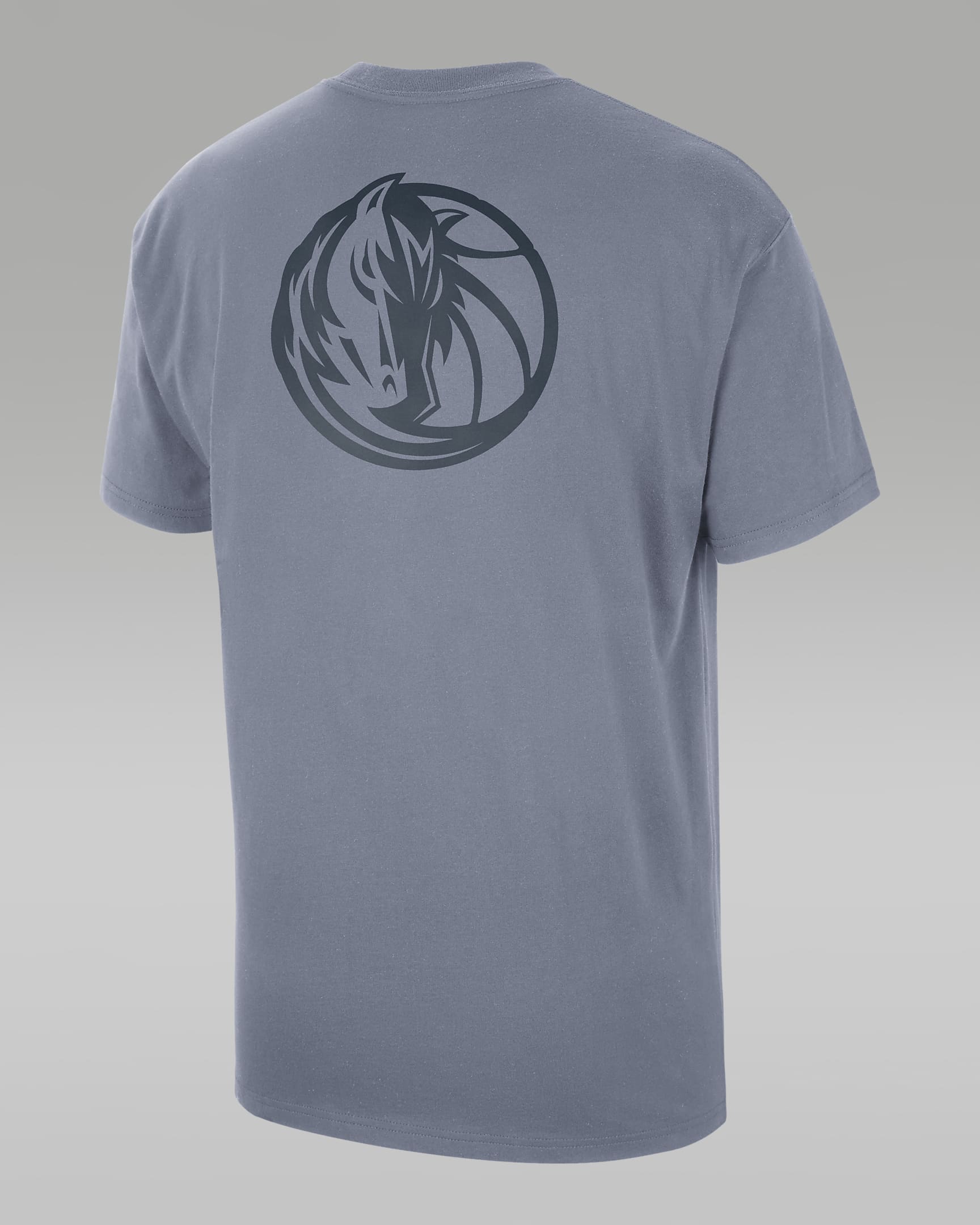 Dallas Mavericks Courtside Statement Edition Men's Jordan NBA T-Shirt - Ashen Slate