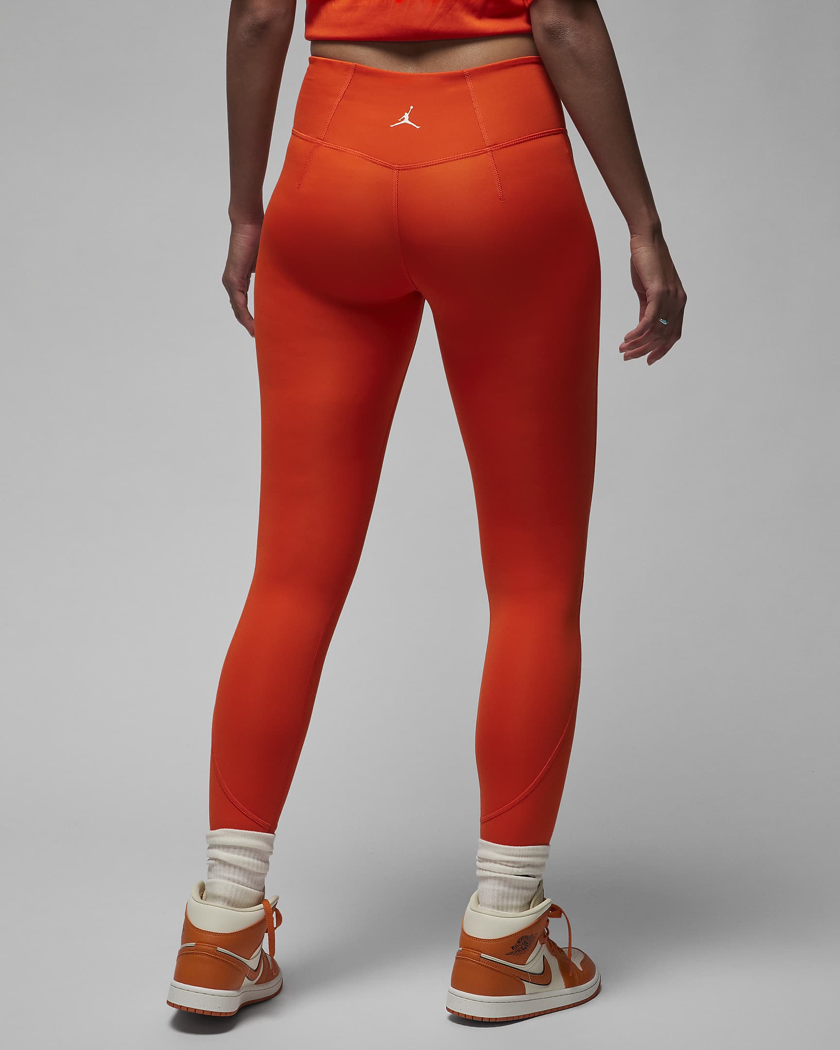 Jordan Sport leggings til dame - Picante Red/Svart/Svart