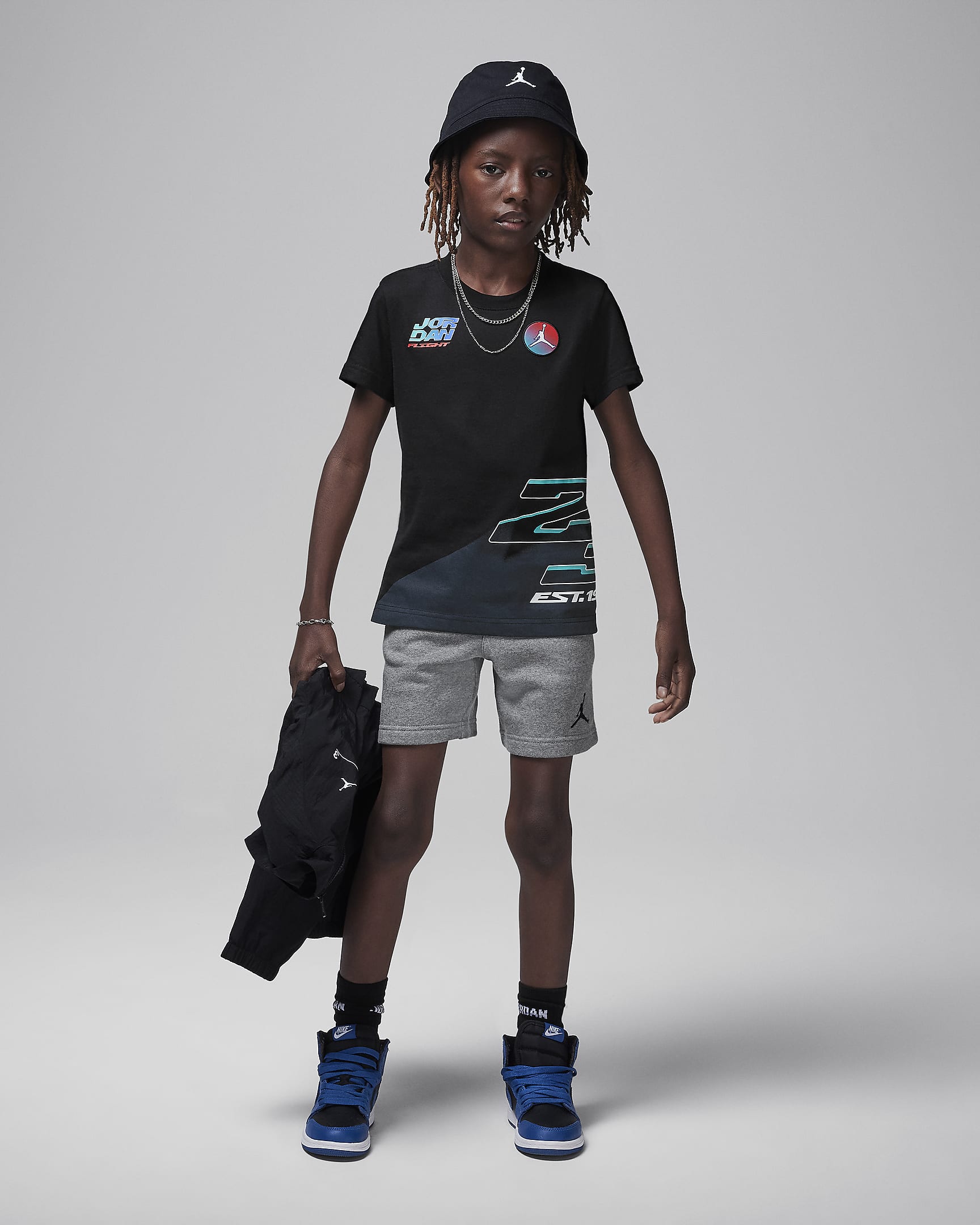 Jordan Little Kids' Moto TShirt.