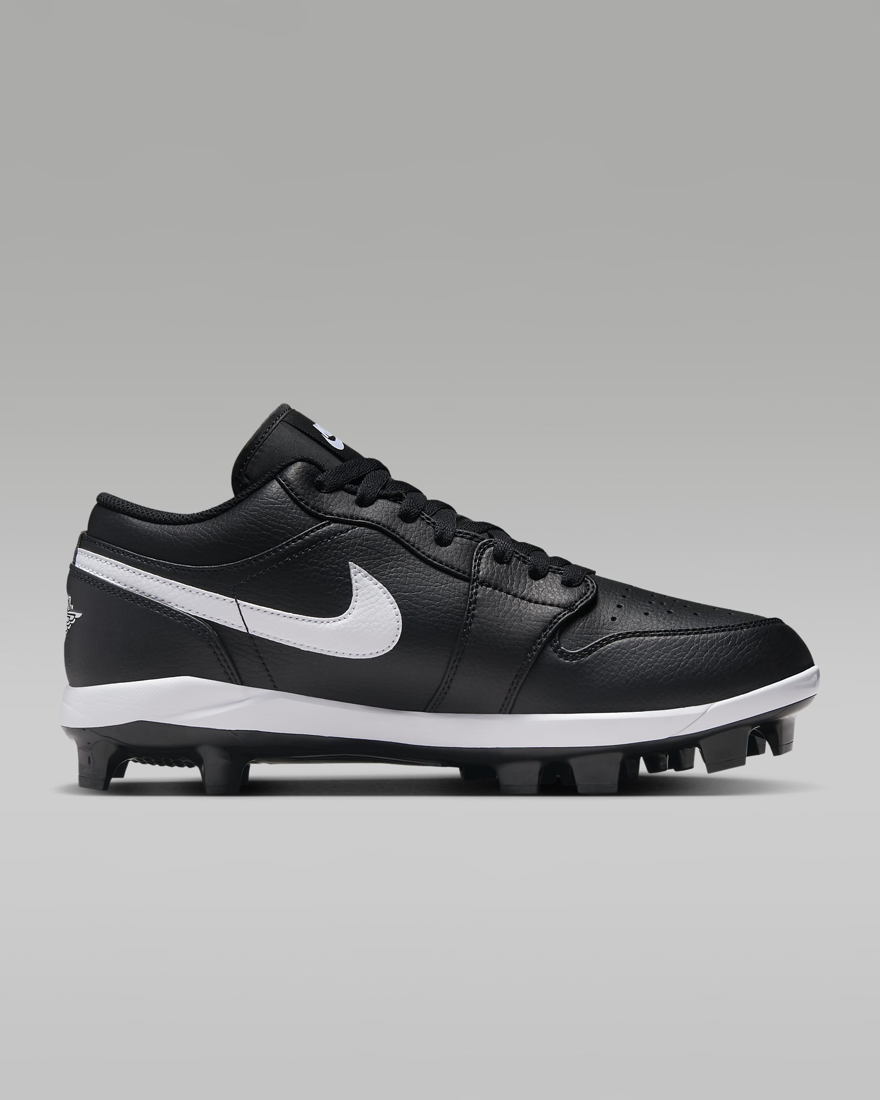 Jordan 1 Retro MCS Low Men's Baseball Cleats - Black/White