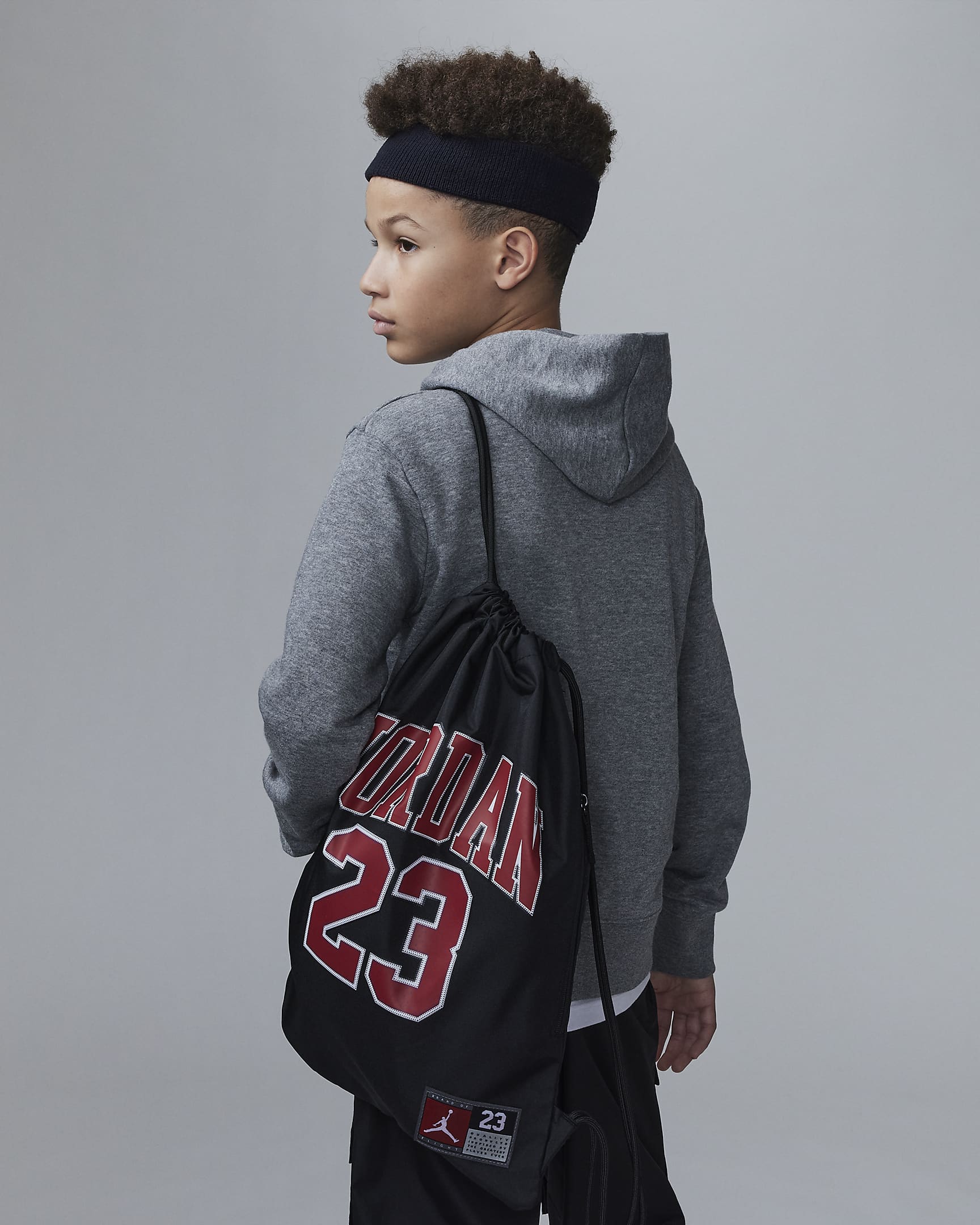 Sac de gym Jordan « 23 » - Noir