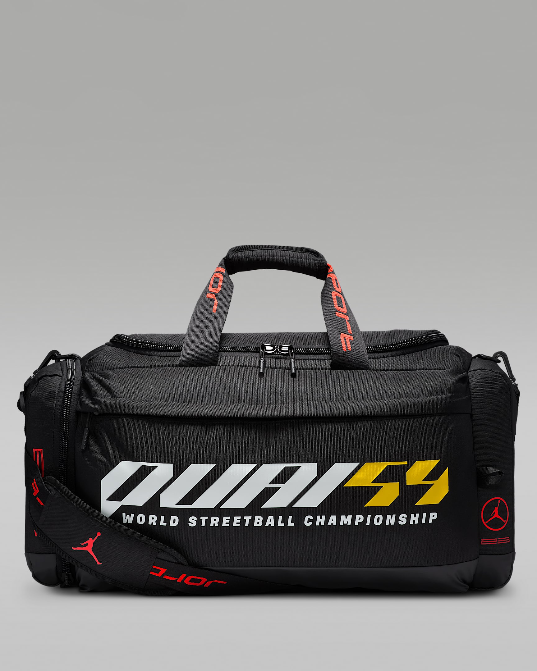 Jordan Quai 54 Bolsa de deporte (62,5 l) - Negro
